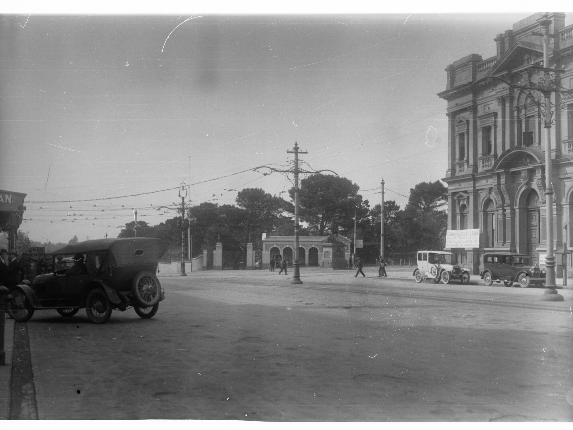 King William Street Showing Gates of Government House