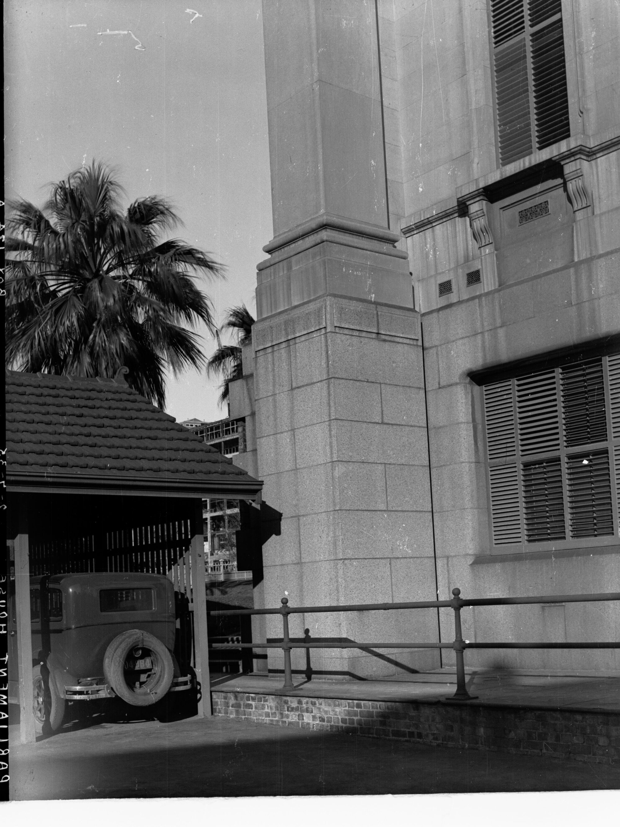Close up of Parliament House exterior