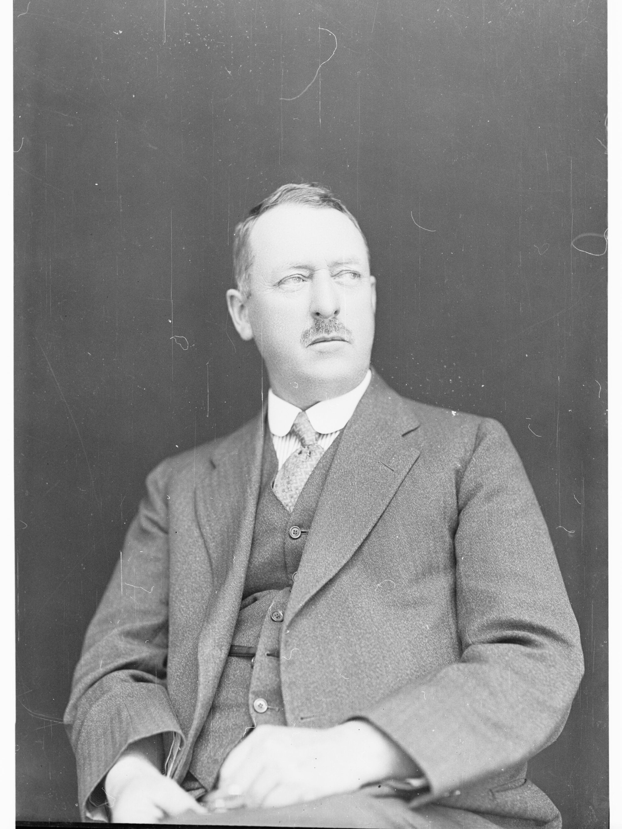 Portrait of Attorney-General H Homburg - Biographical Register page 110