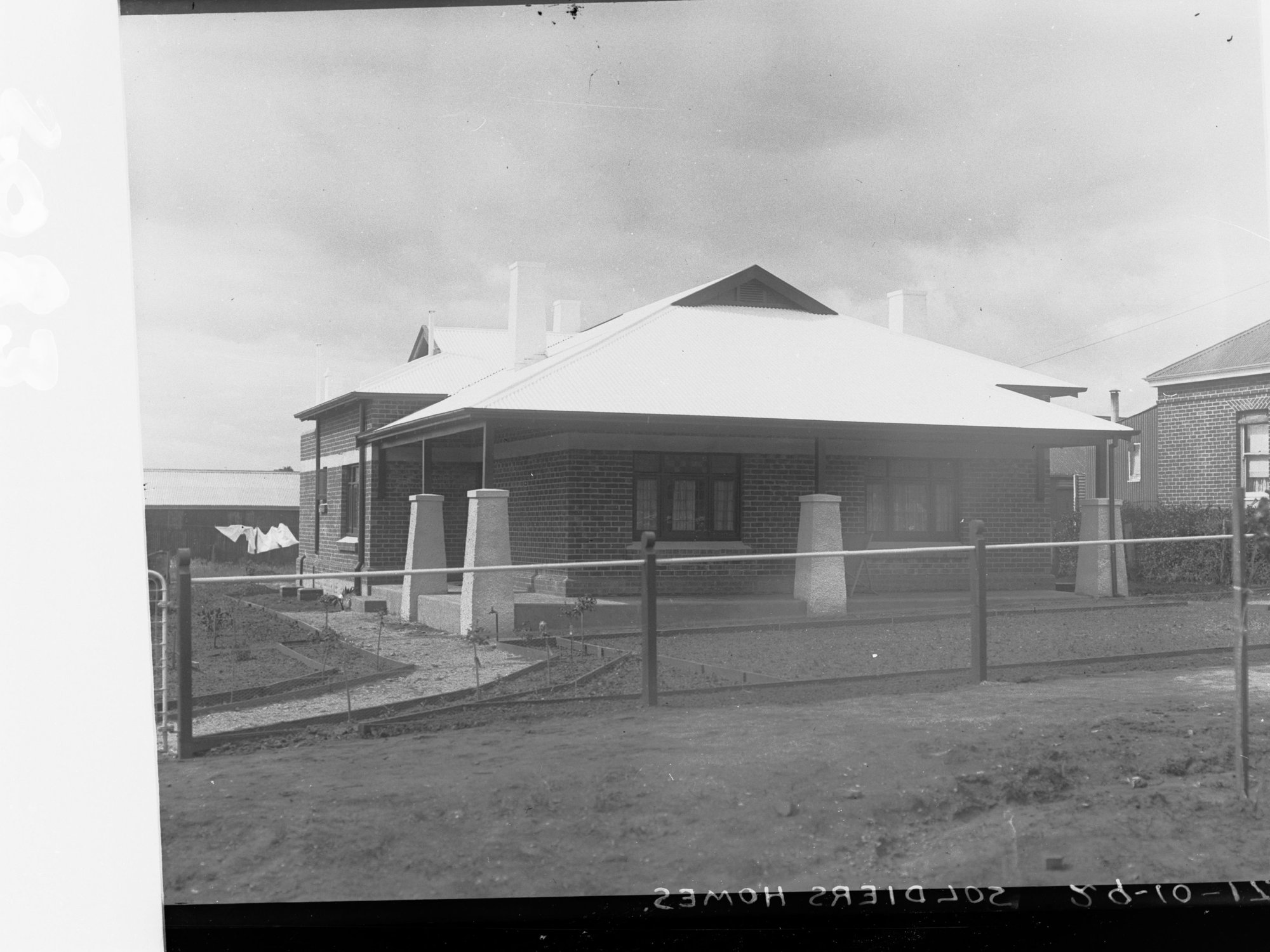 Soldiers' Homes, South Australia,  featuring one house