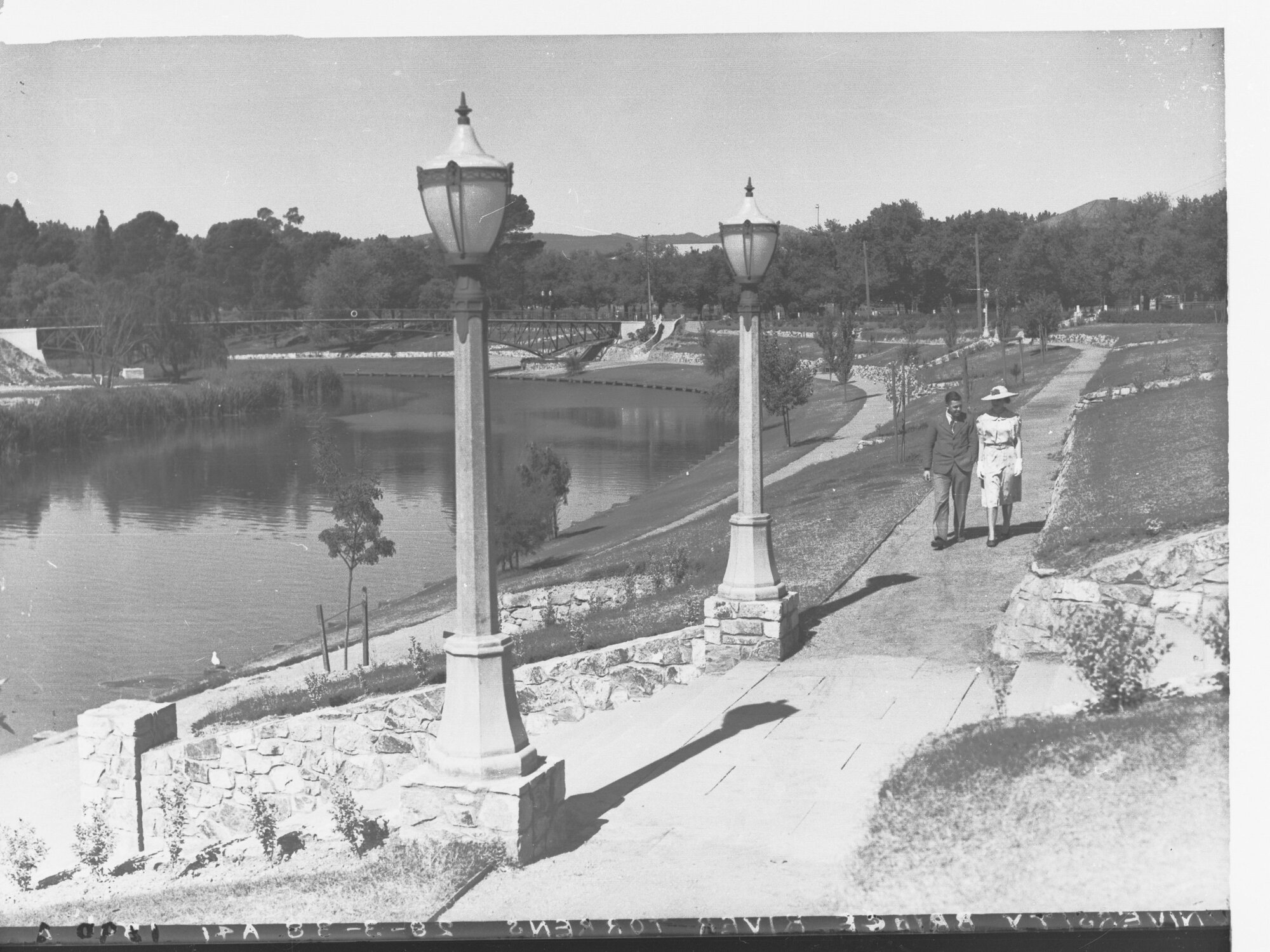 River Torrens Showing University Bridge