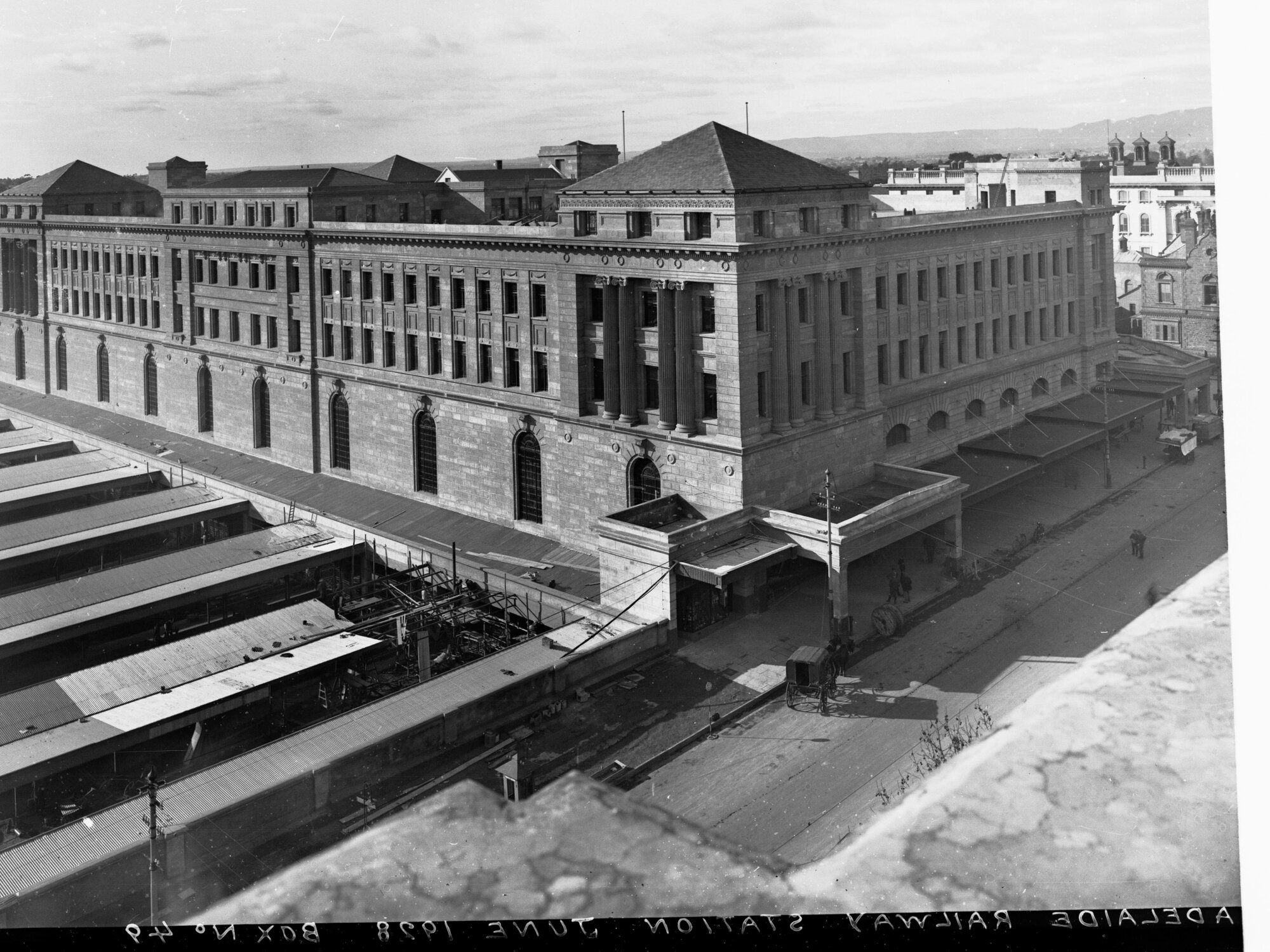 Adelaide Railway Station Under Construction