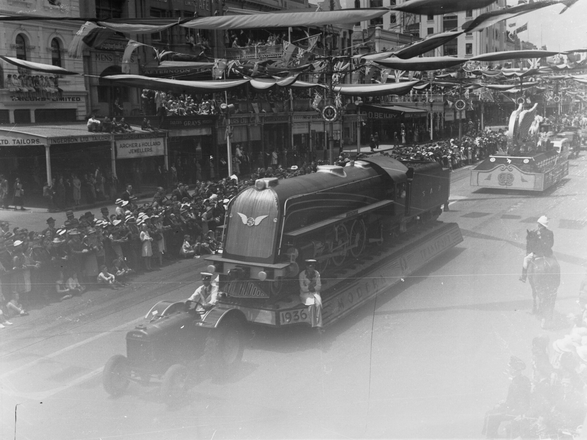 Pageant of progress King William Street Adelaide centenary