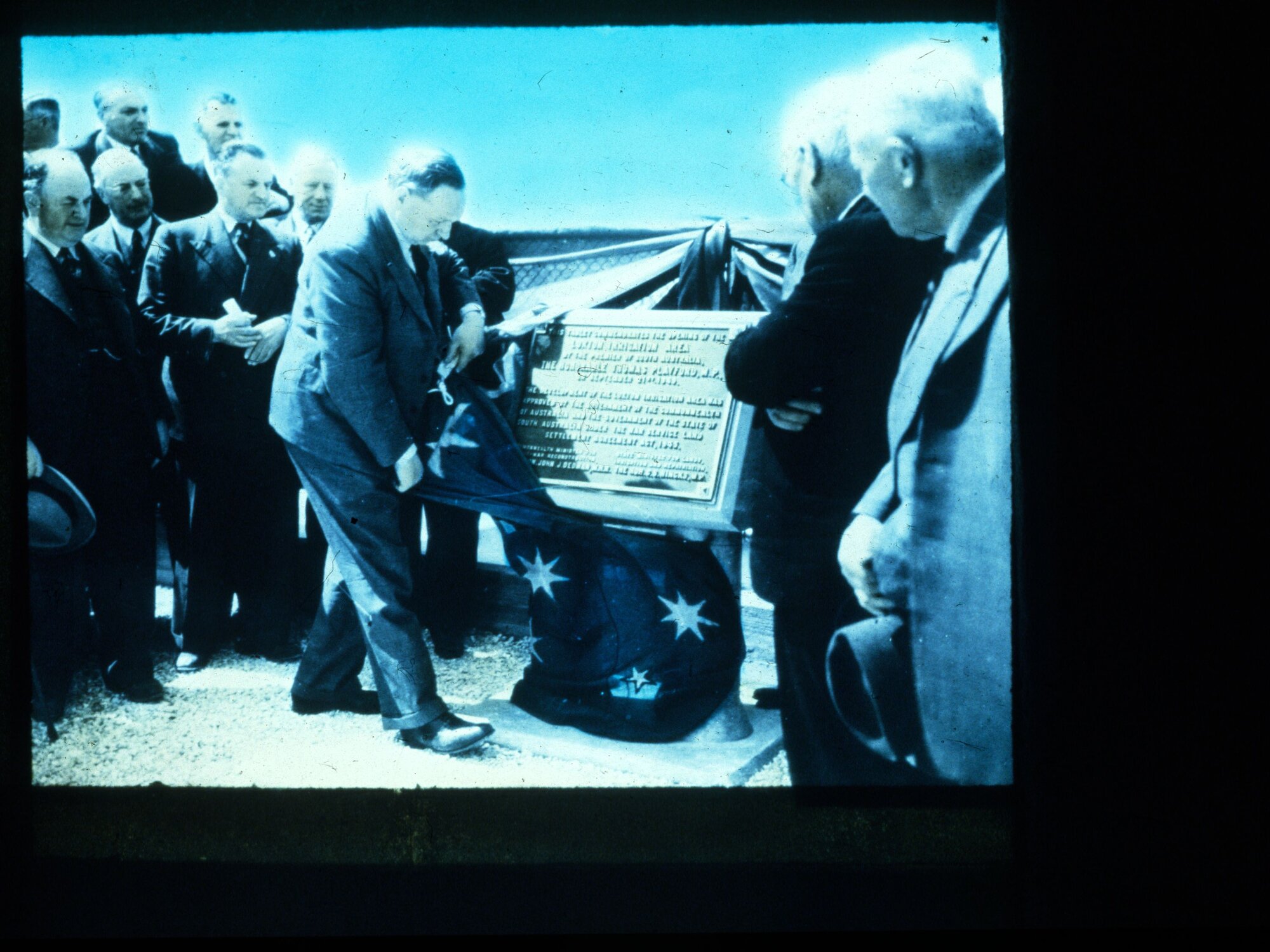 Thomas Playford Uncovering a Memorial 