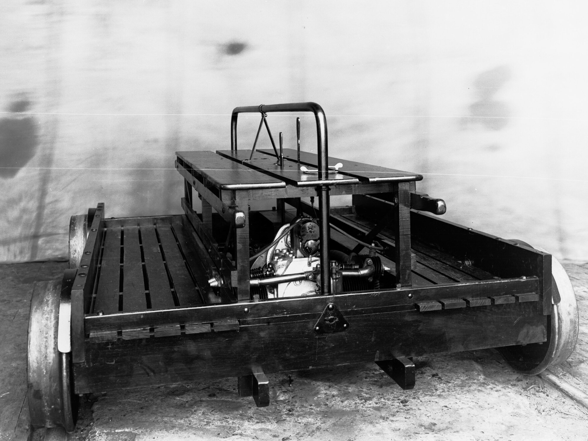 Motor Powered Gangers Section Car at Islington