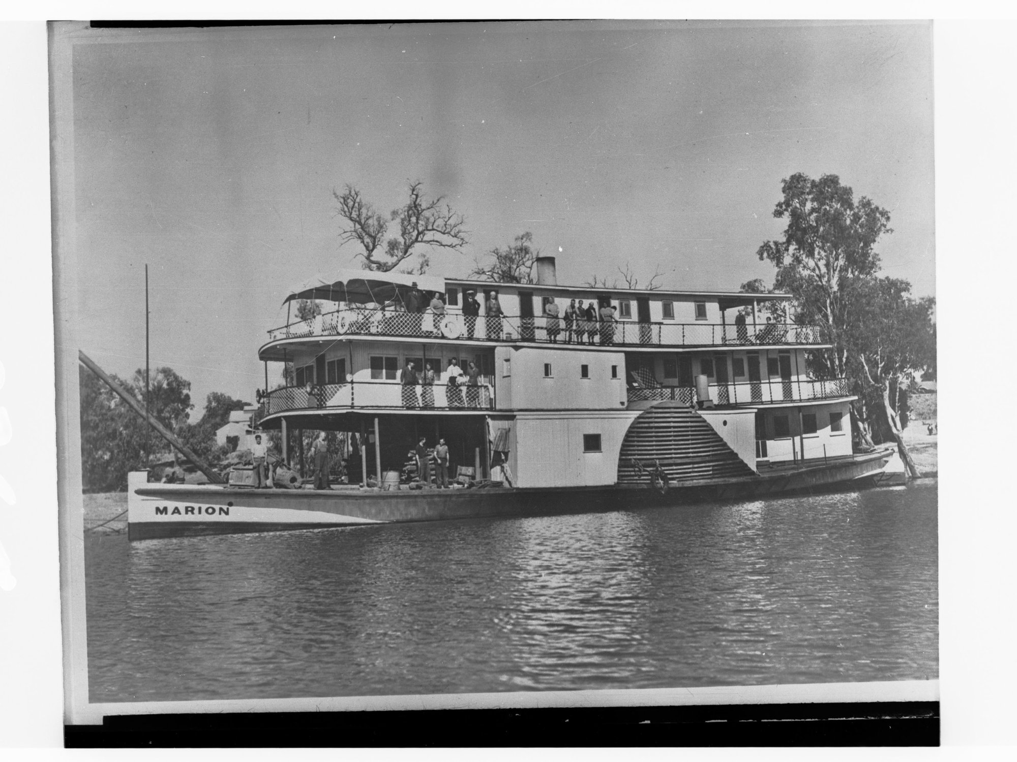 Paddlesteamer Marion on the River Murray