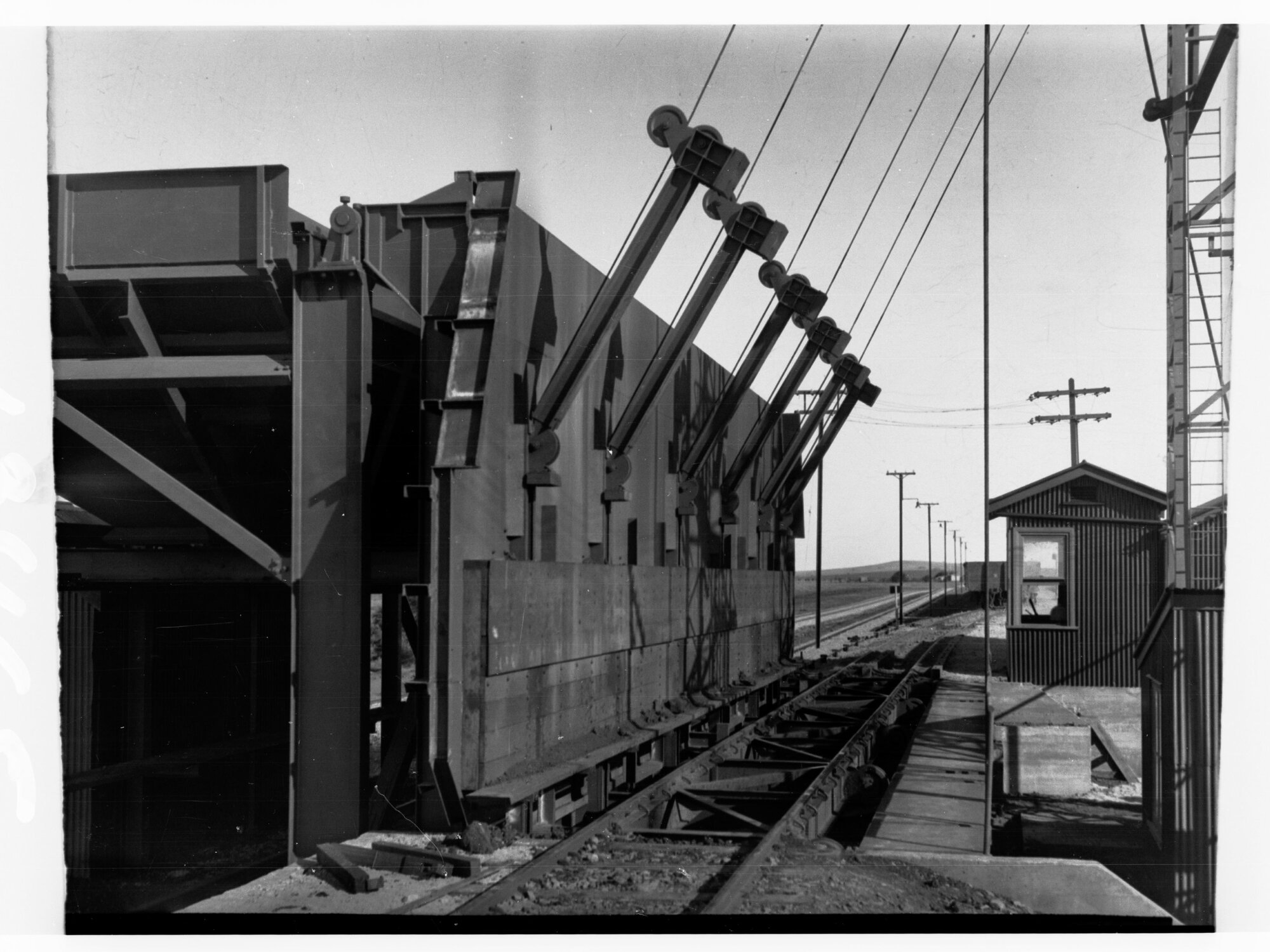 Coal handling plant at Terowie