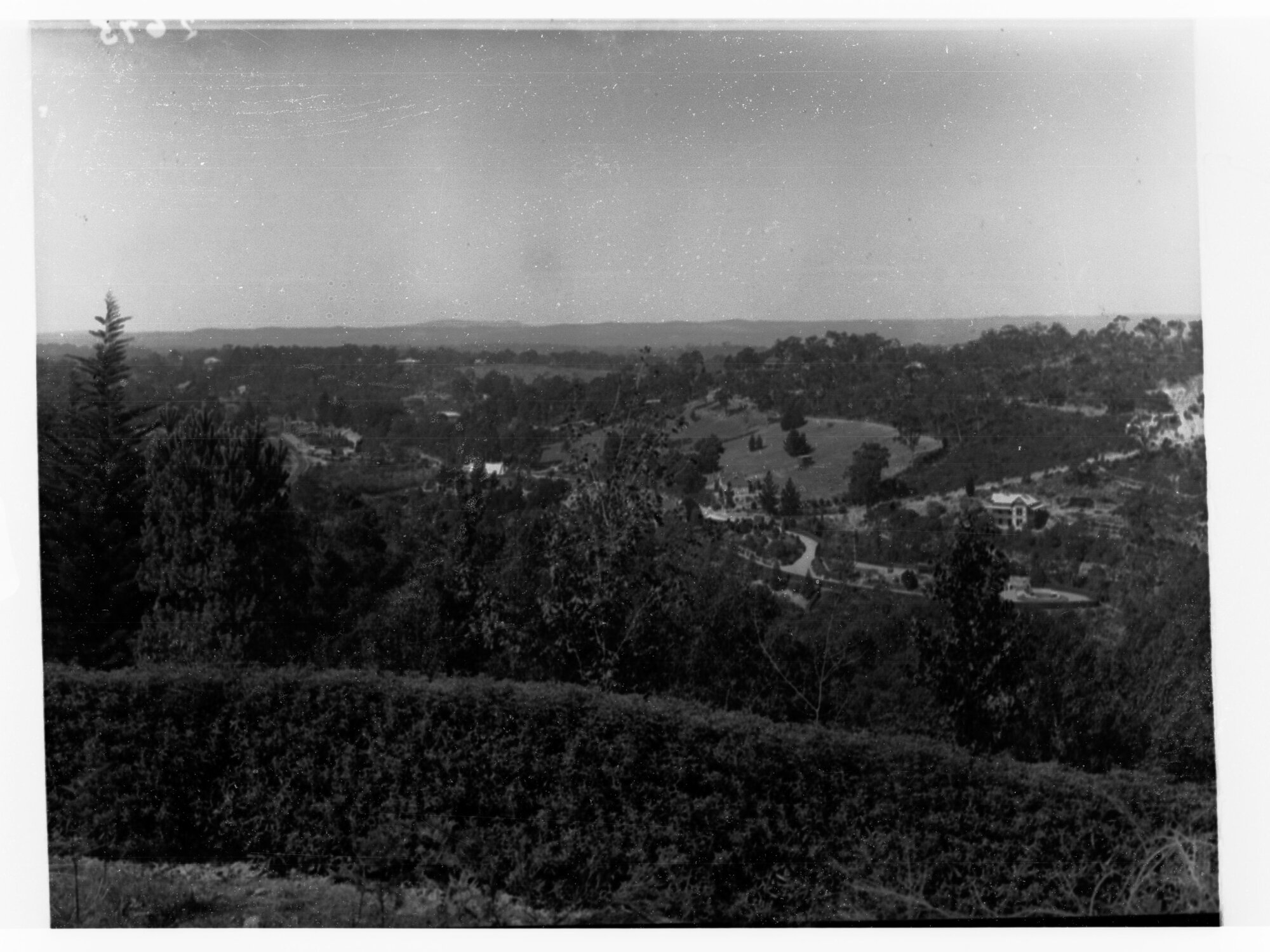 Mount Lofty Station from Waverley Ridge
