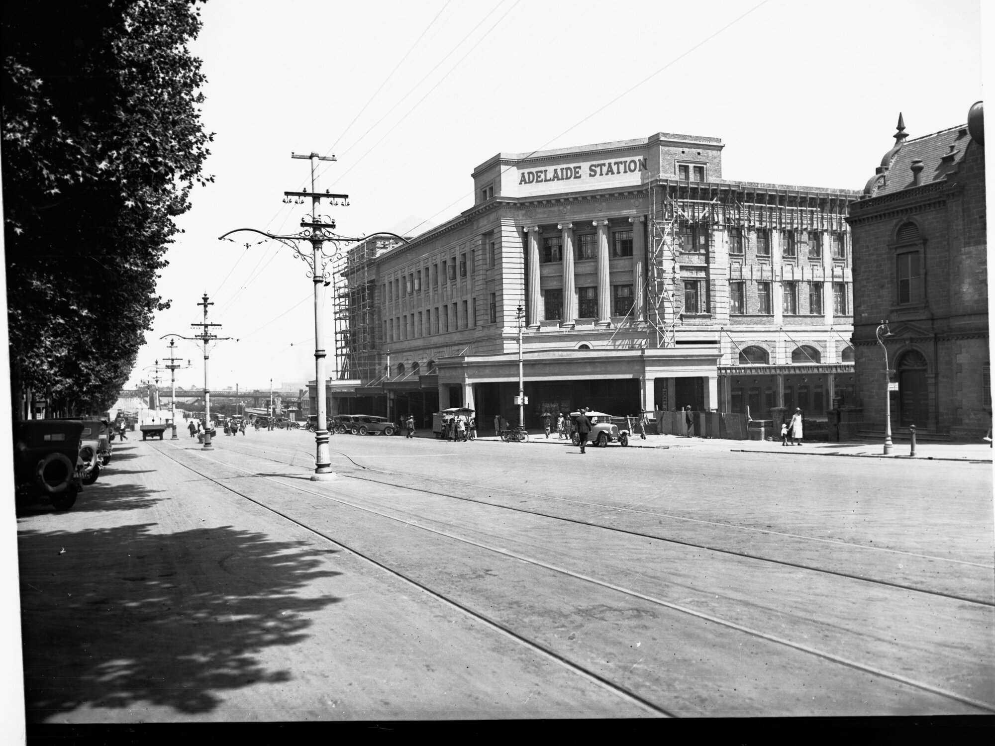Adelaide Railway Station Under Construction