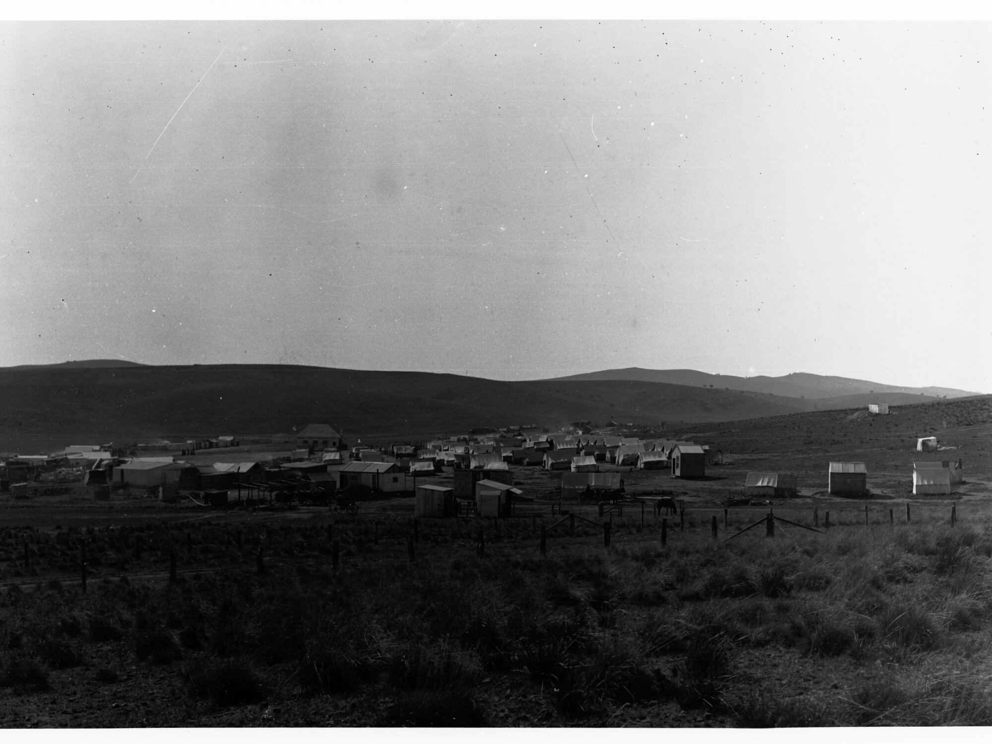 Farm Buildings Showing Temporary Accommodation