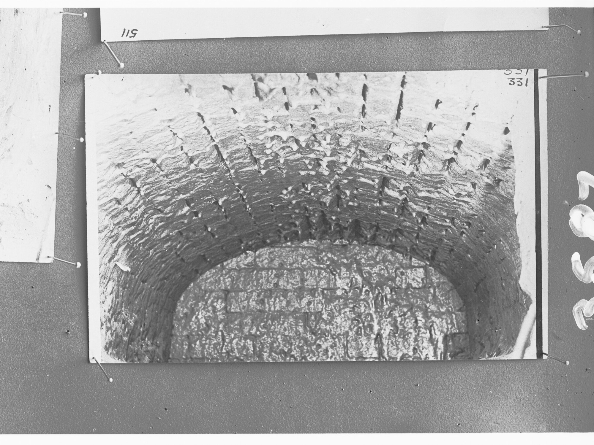 Construction of brick lined tunnel