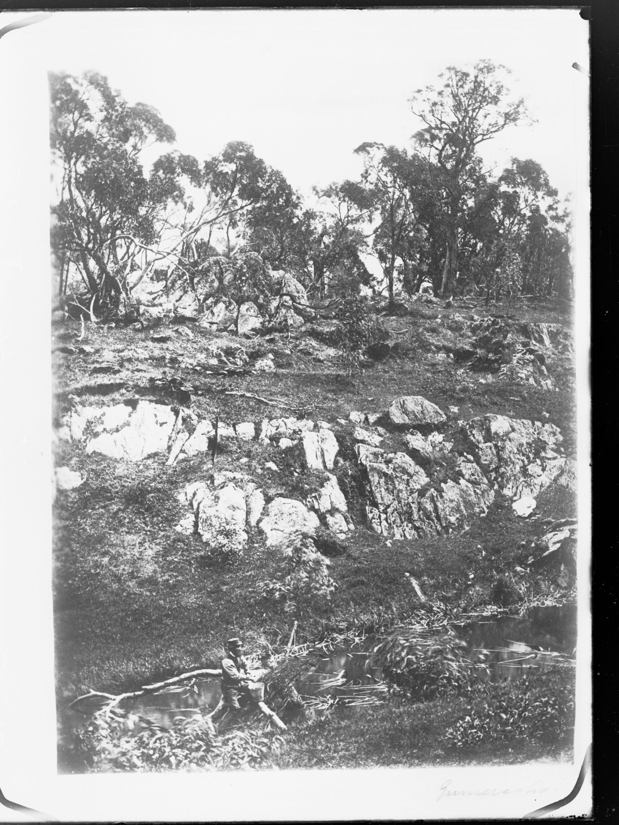 Gumeracha, source of River Torrens, c. 1870s