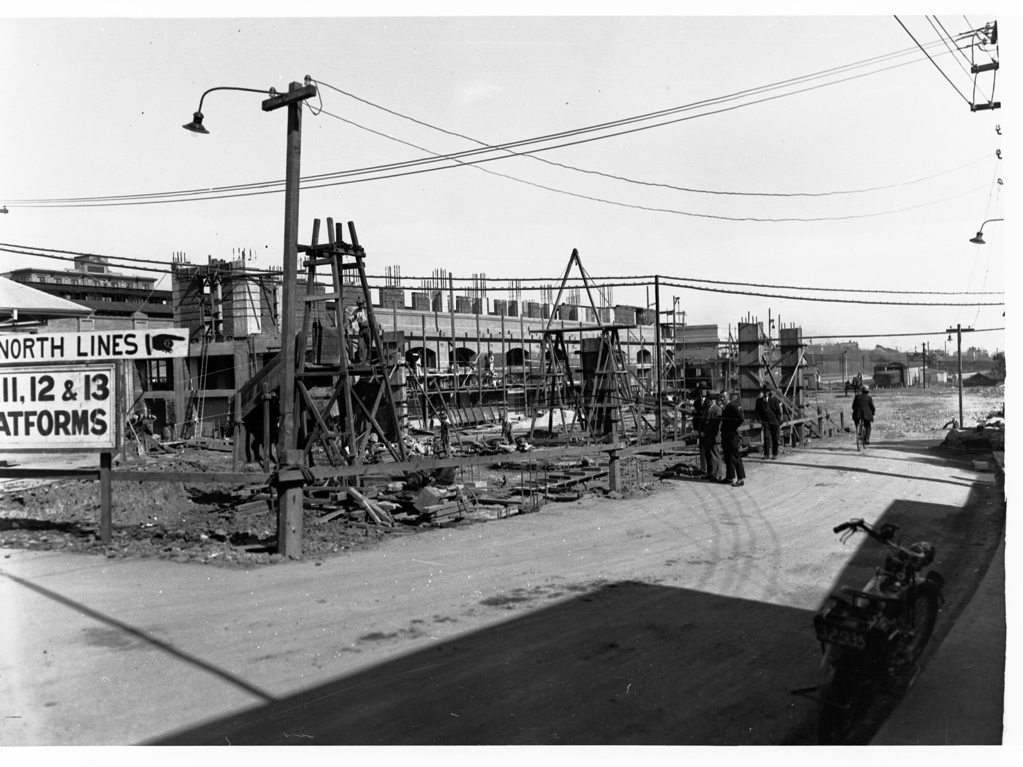 Adelaide Railway Station Under Construction