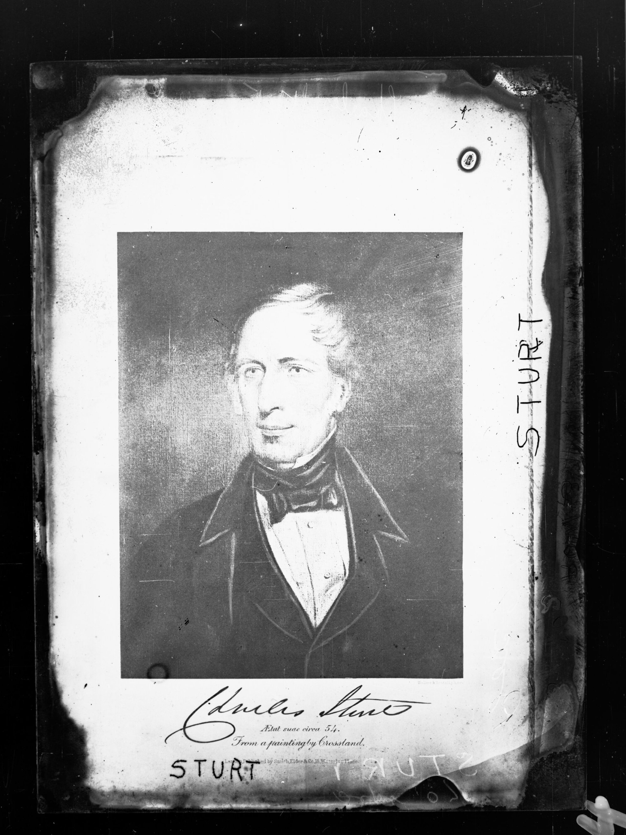 Charles Sturt portrait