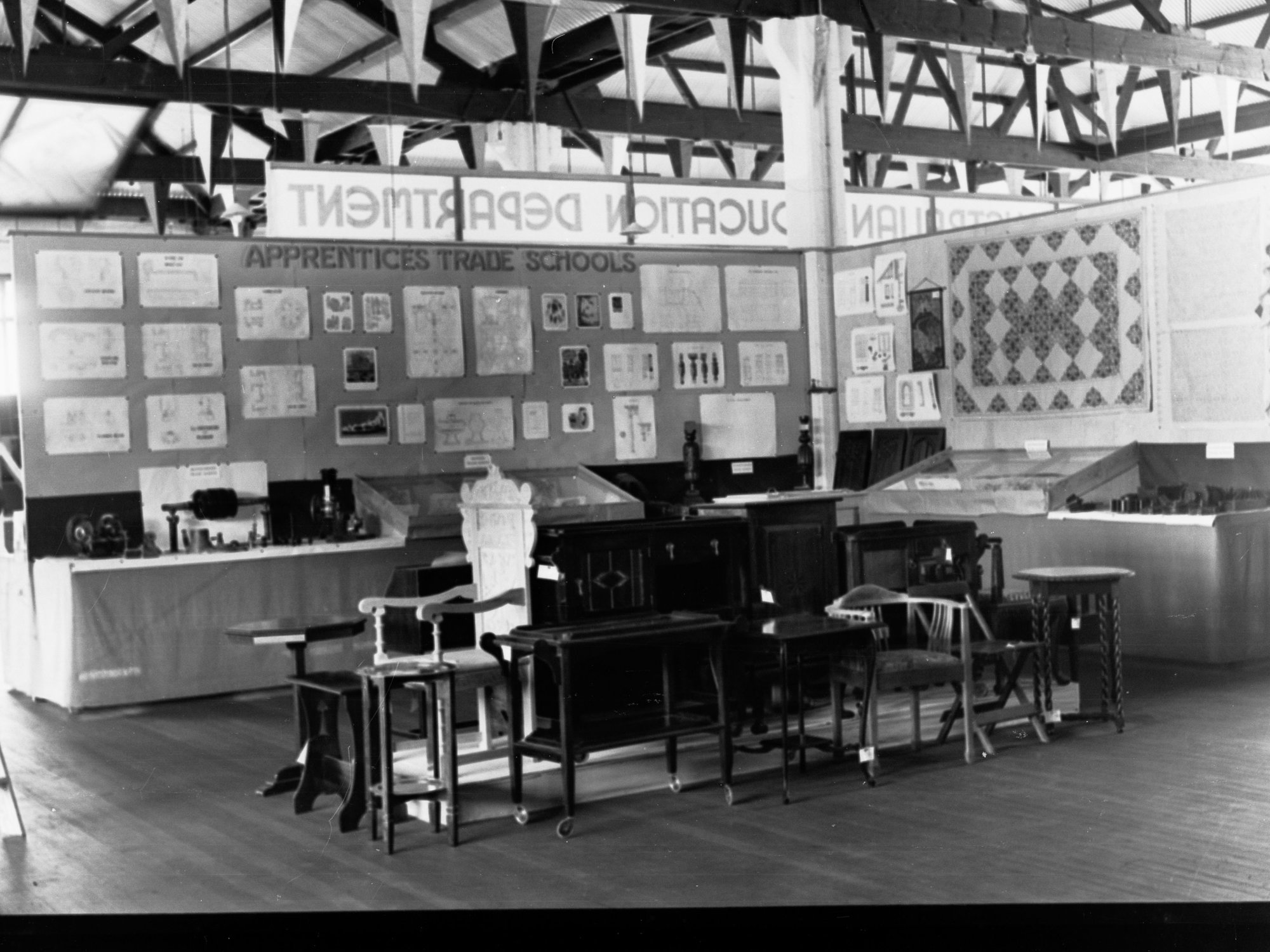 Centenary exhibition apprentices trade schools display