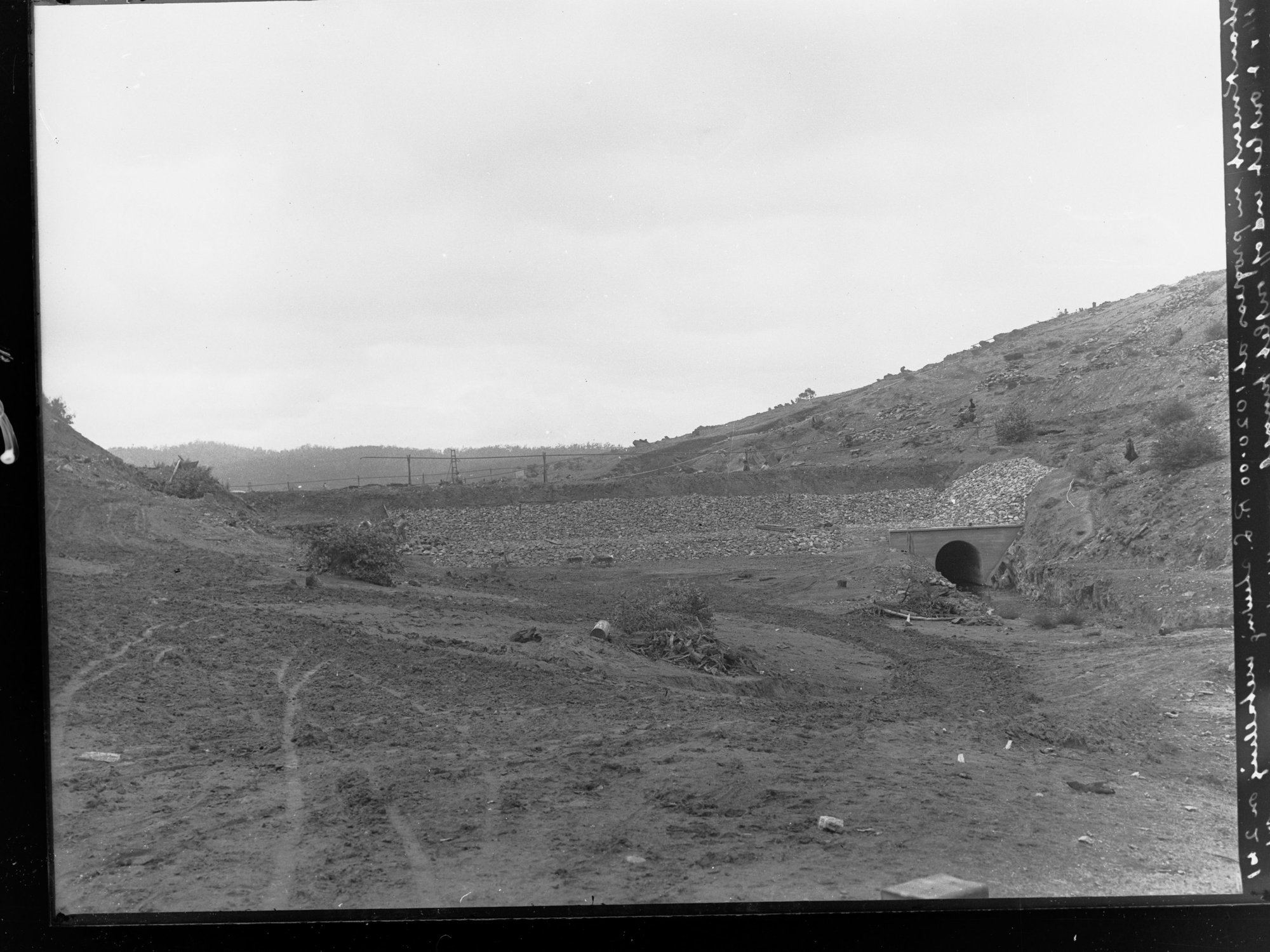 Construction of Millbrook Reservoir (Dam), South Australia