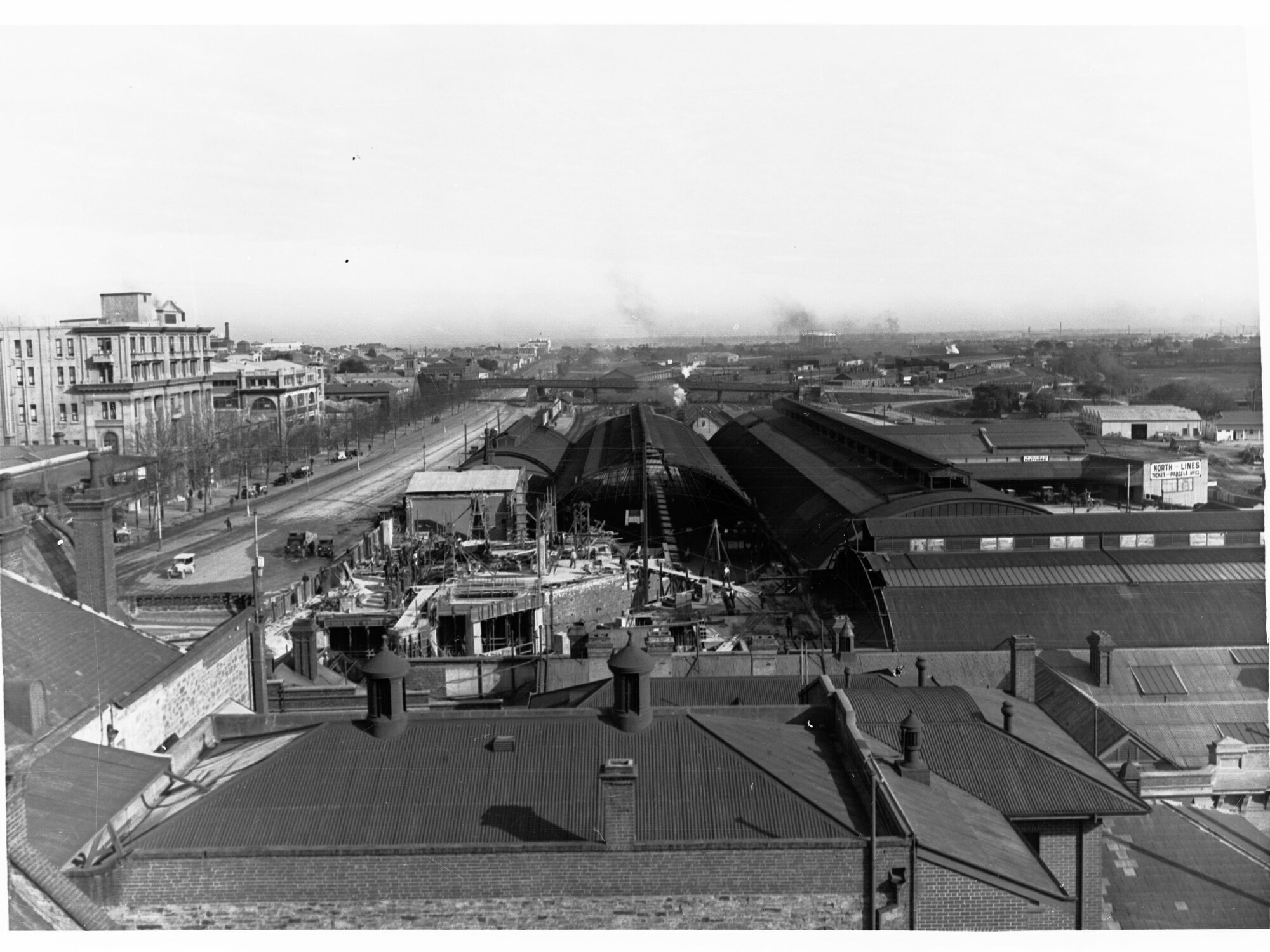 Adelaide Railway Station Construction