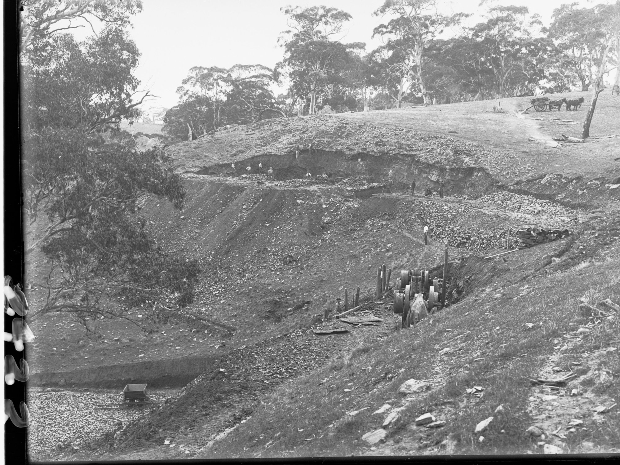 Construction of the Gorge Road