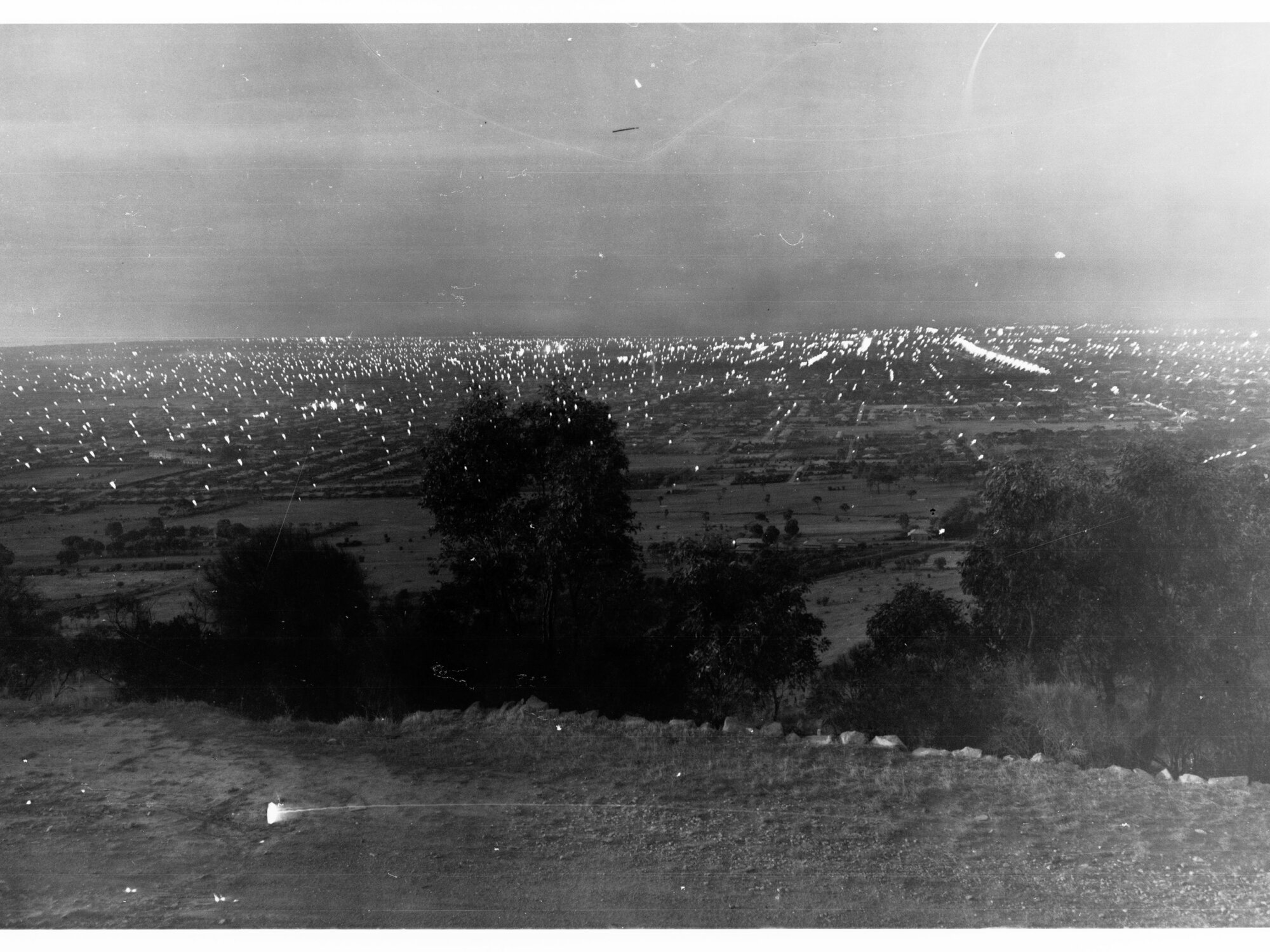Adelaide at Night, From Foothills