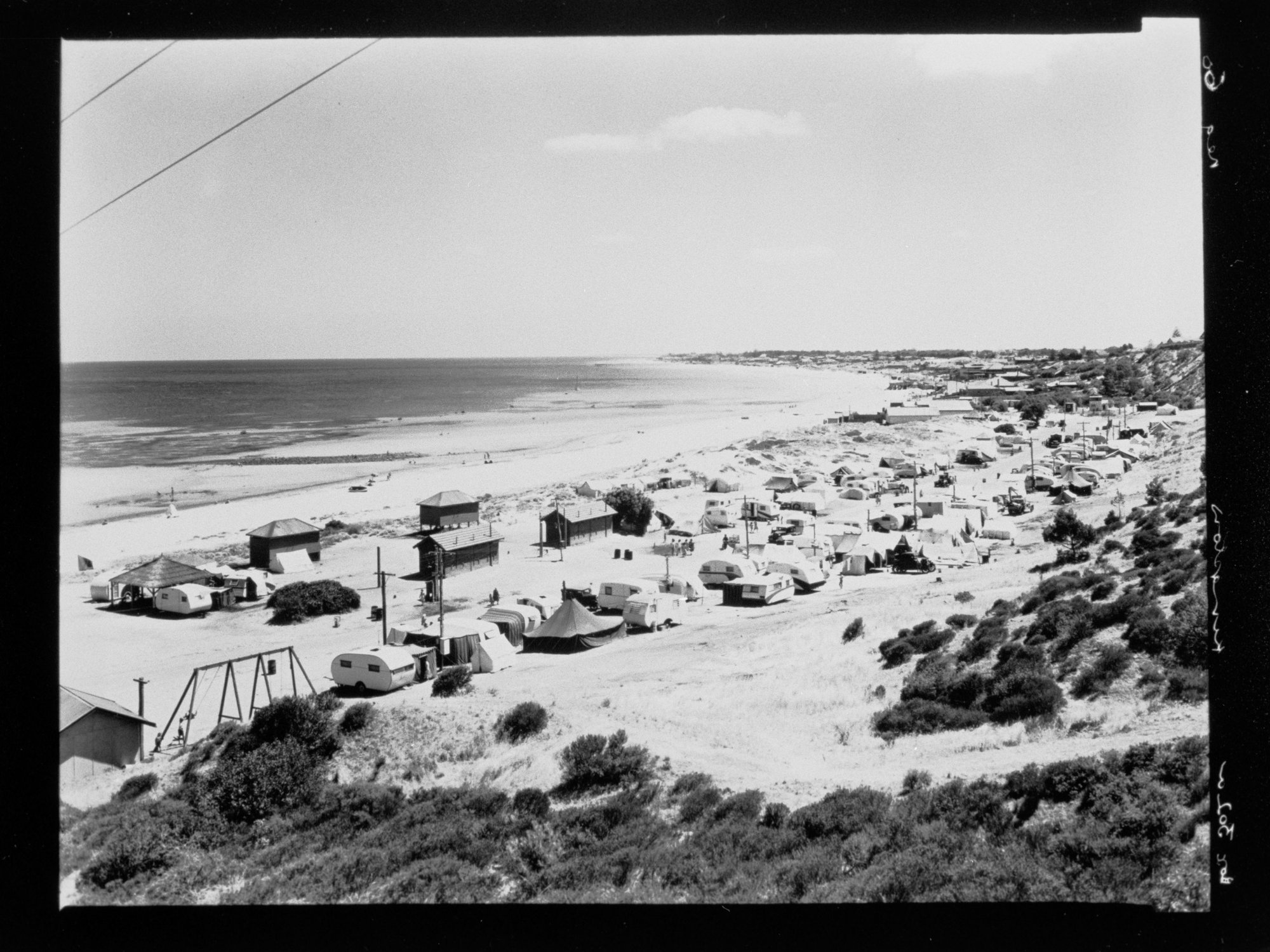 Caravan park near beach