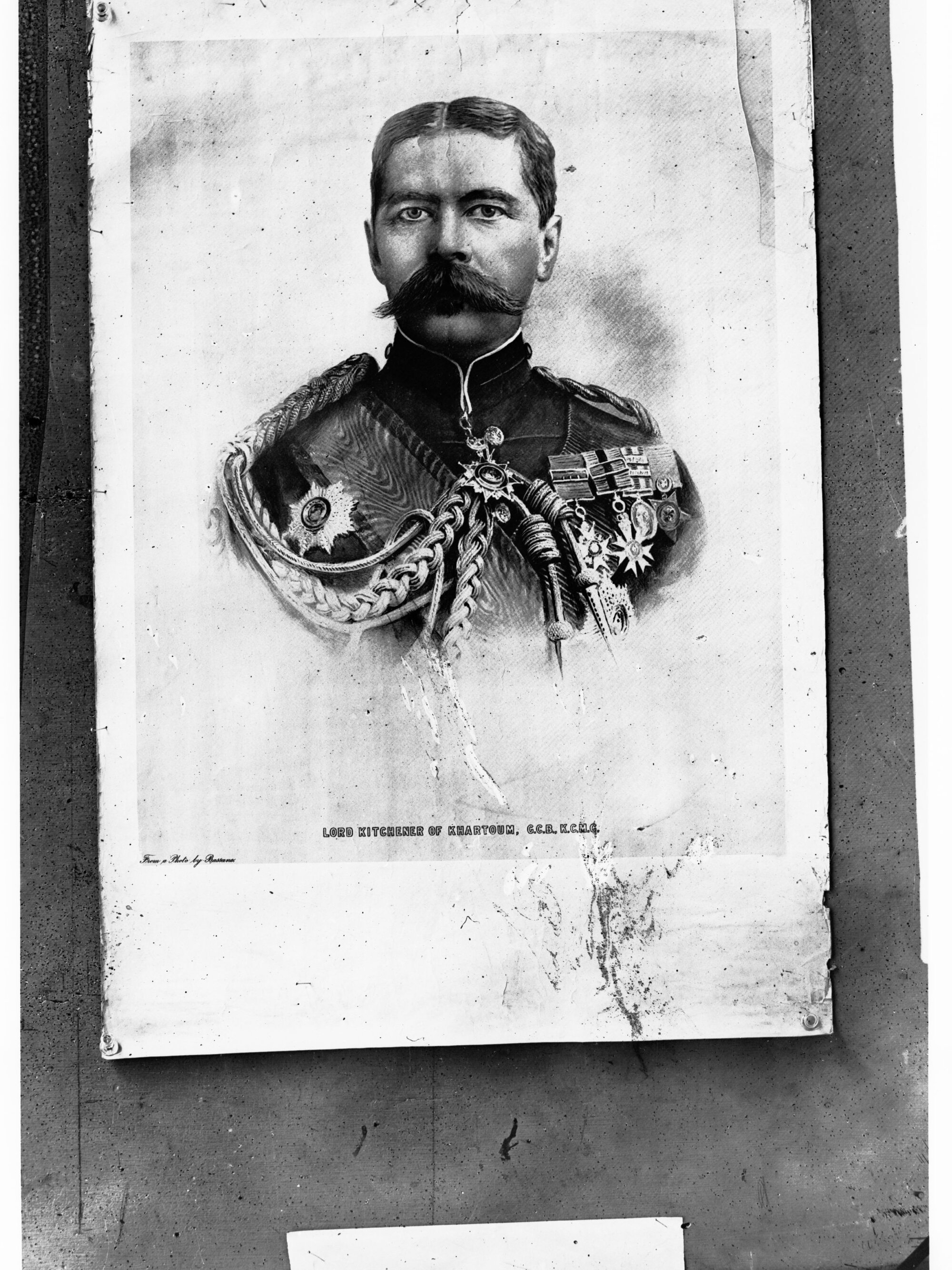 Lord Kitchener of Khartoum - taken from a photograph
