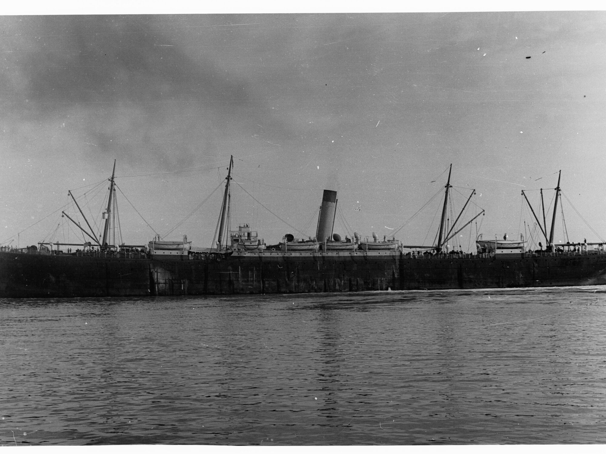 The Belgic berthed at Outer Harbour