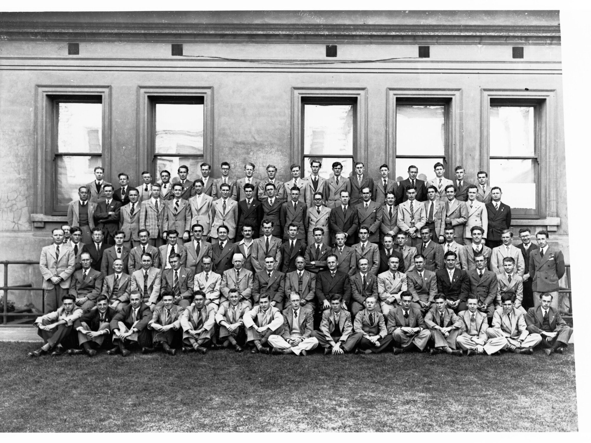 Group Portrait of Unidentified Men