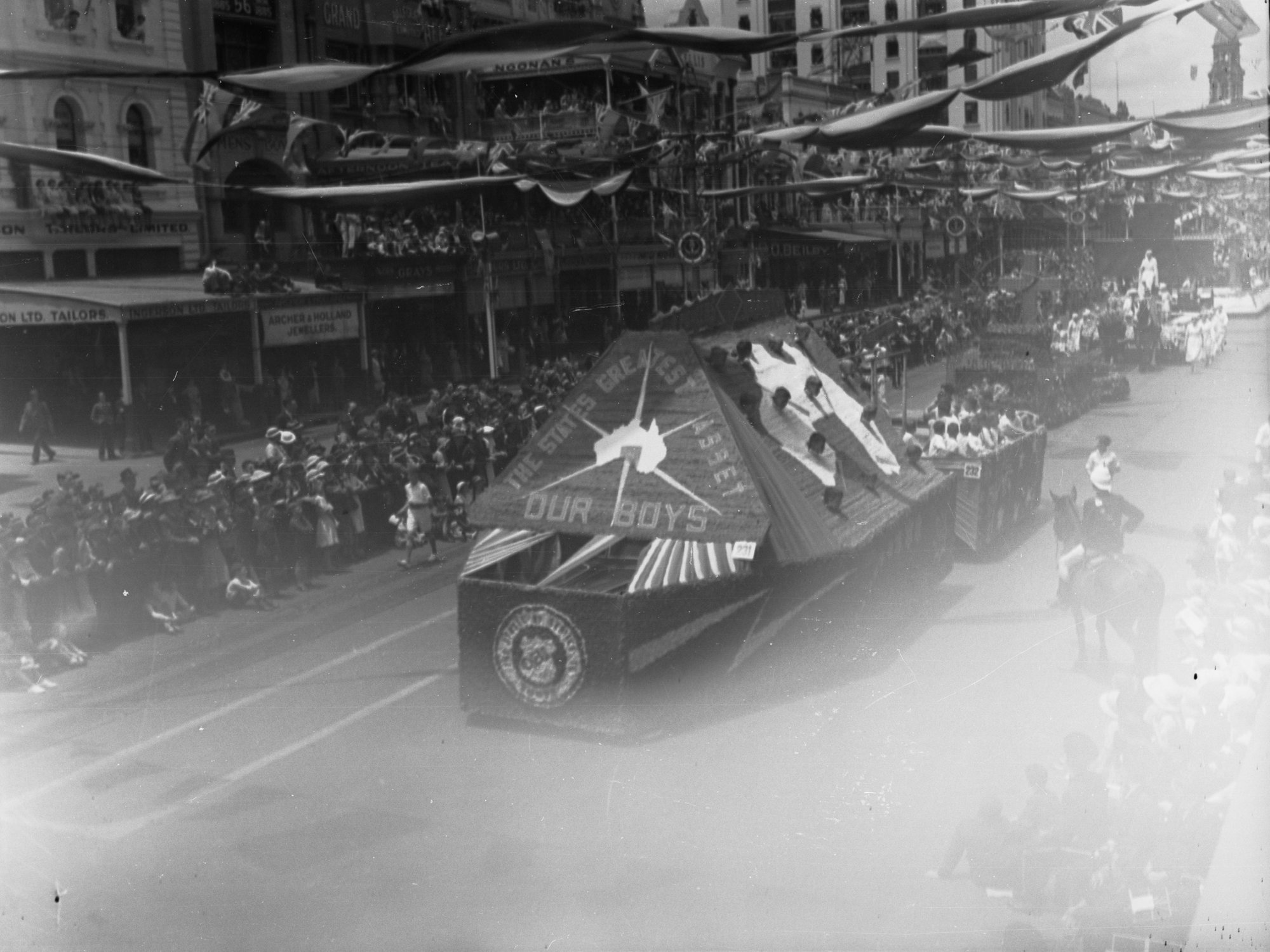 Pageant of progress King William Street Adelaide centenary