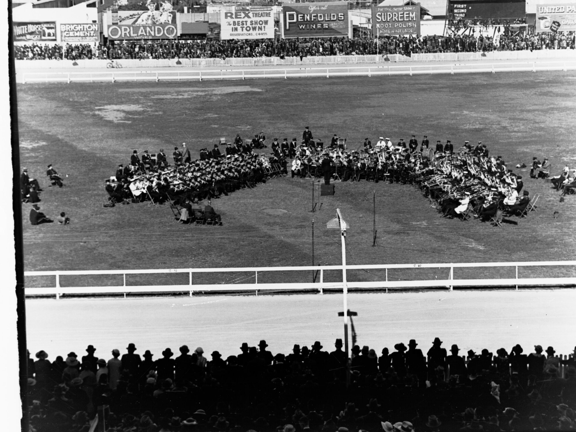 Brass Band at Wayville for state centenary
