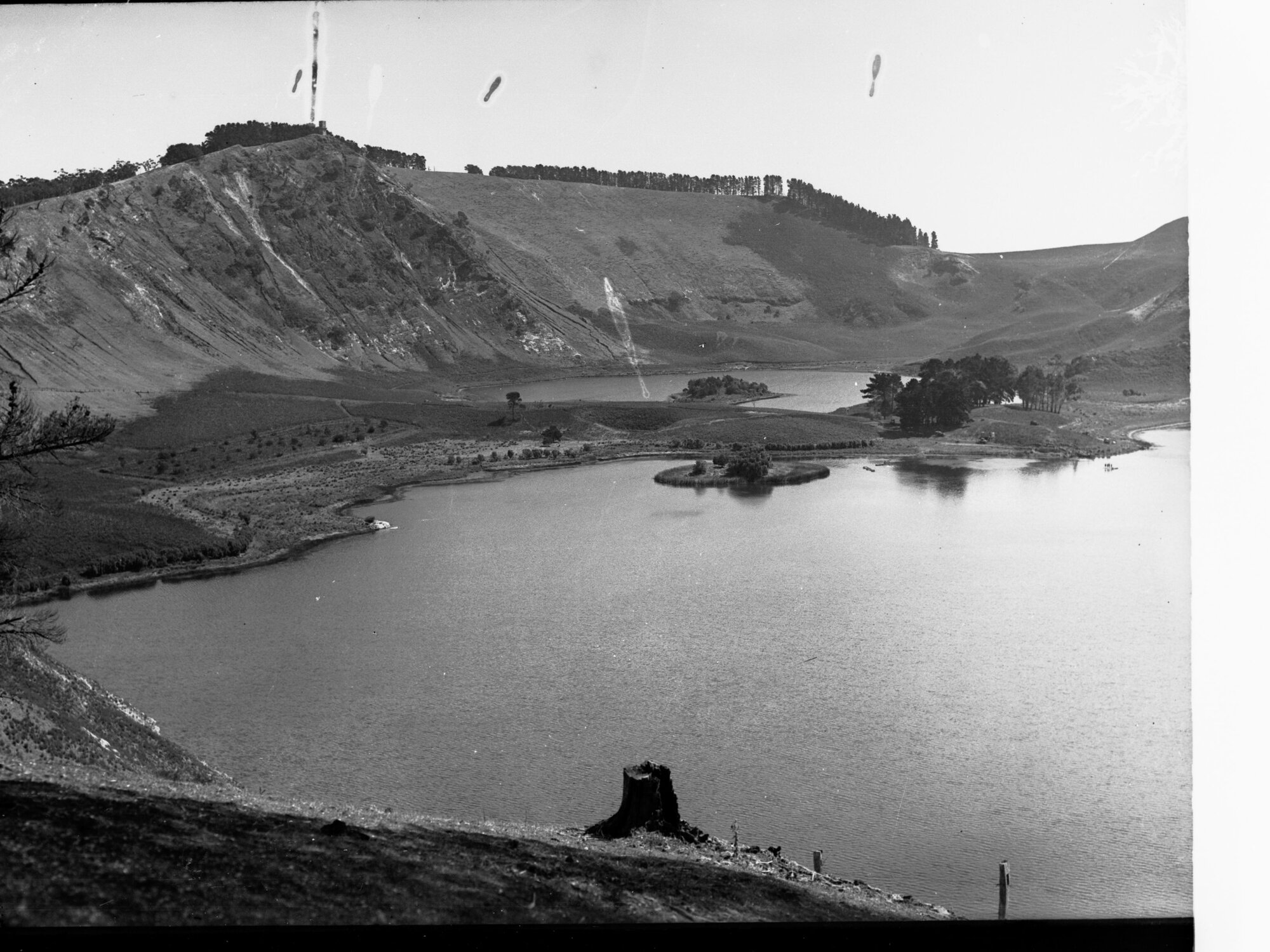 Browne and Valley Lakes at Mount Gambier