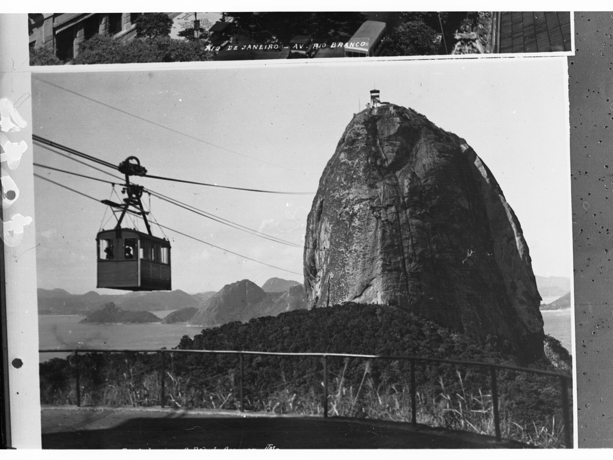 Rio de Janeiro Showing a Cable Car