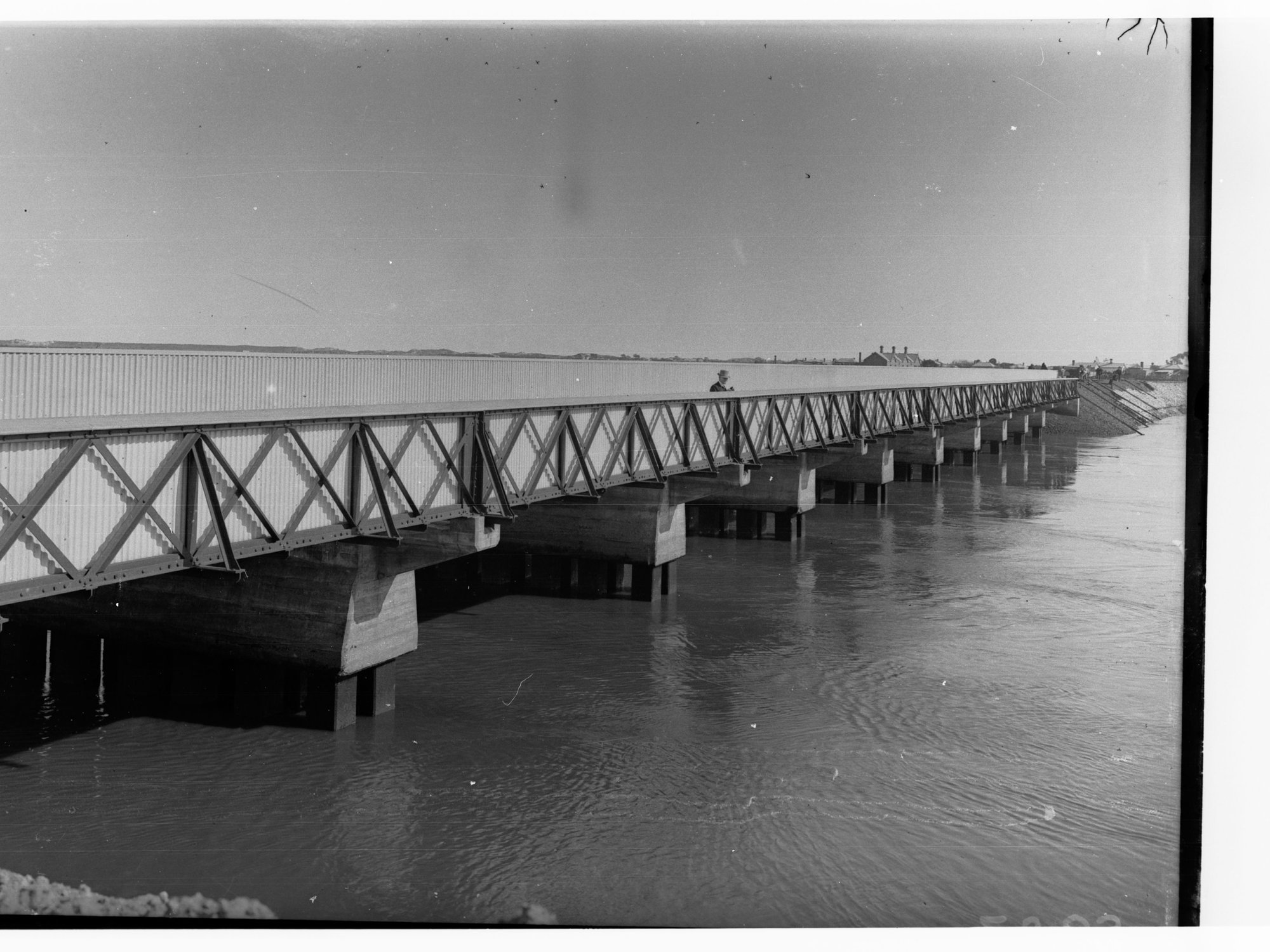 Railway Bridge over Port River at Glanville