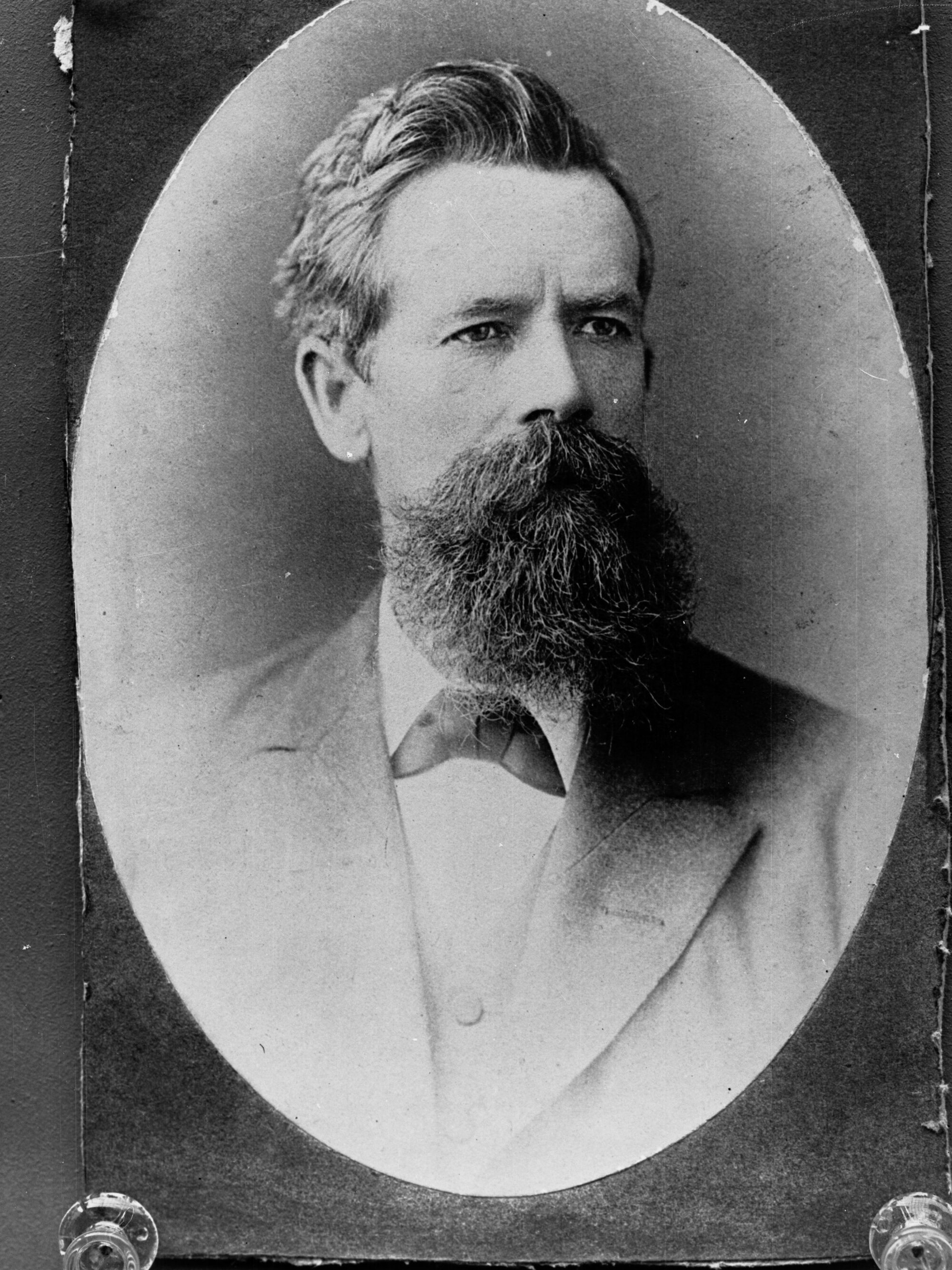 Portrait of unidentified man