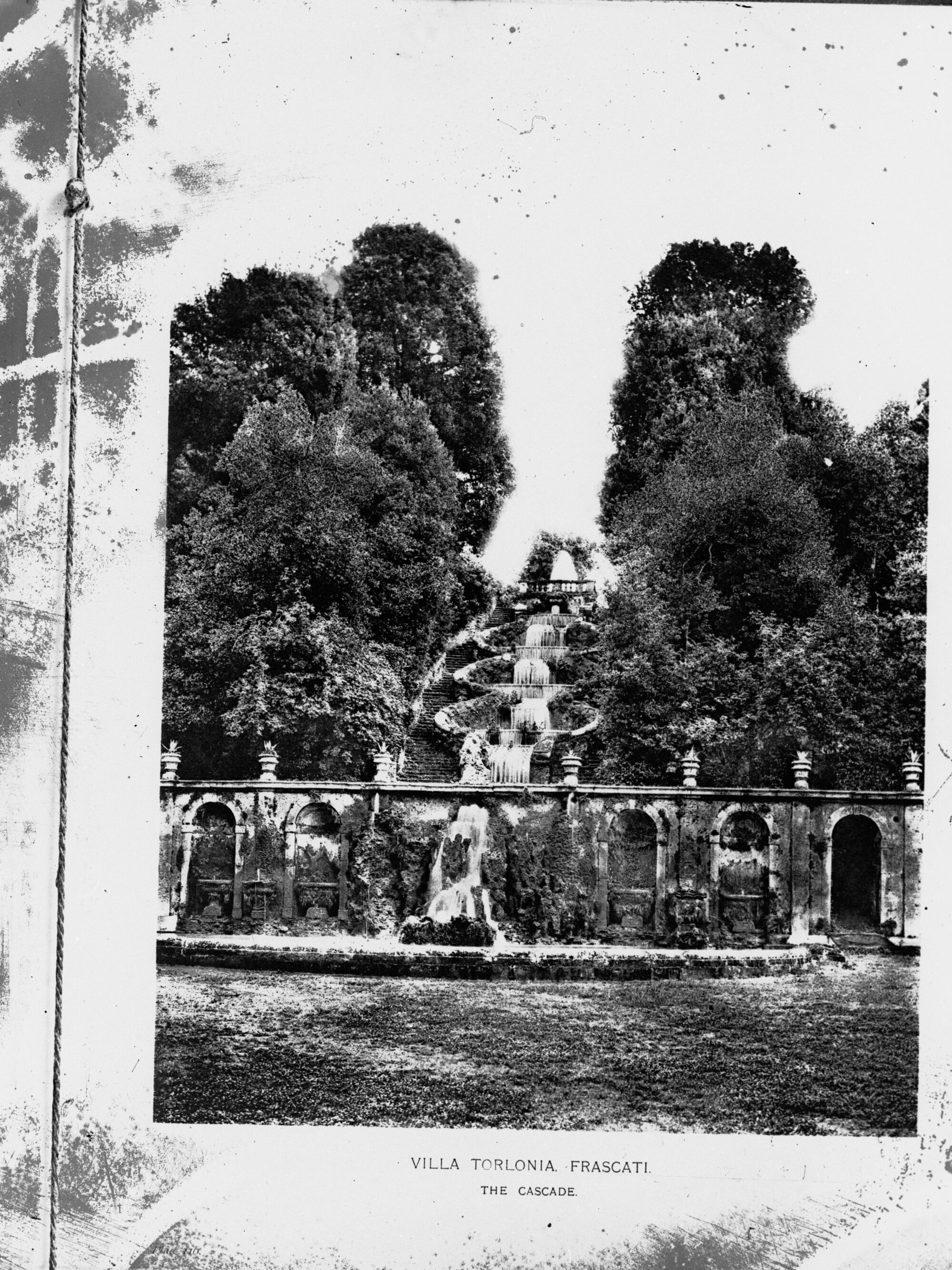 Villa Torlonia Frascati , The Cascade