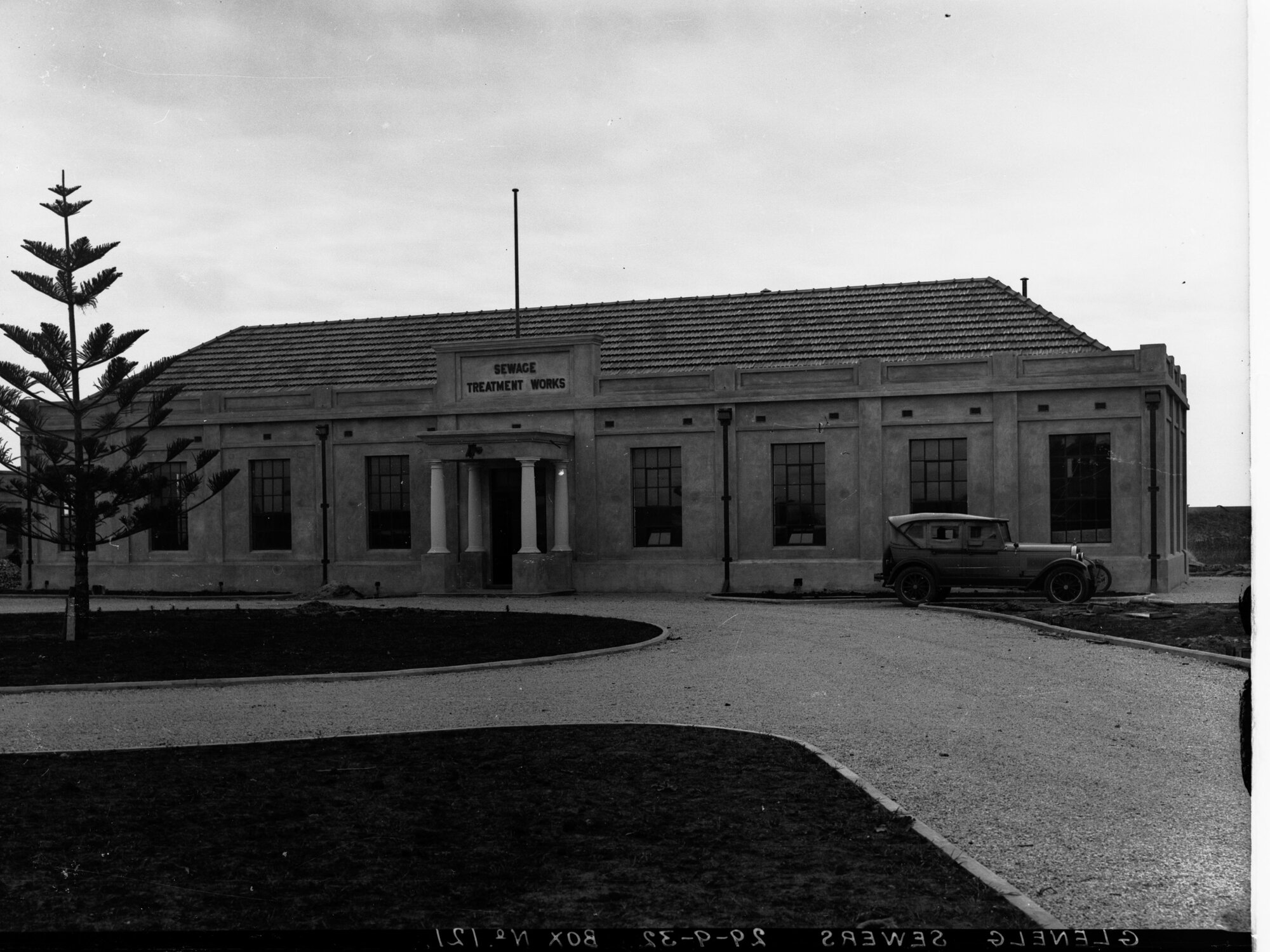 Sewerage Treatment Works building in Glenelg