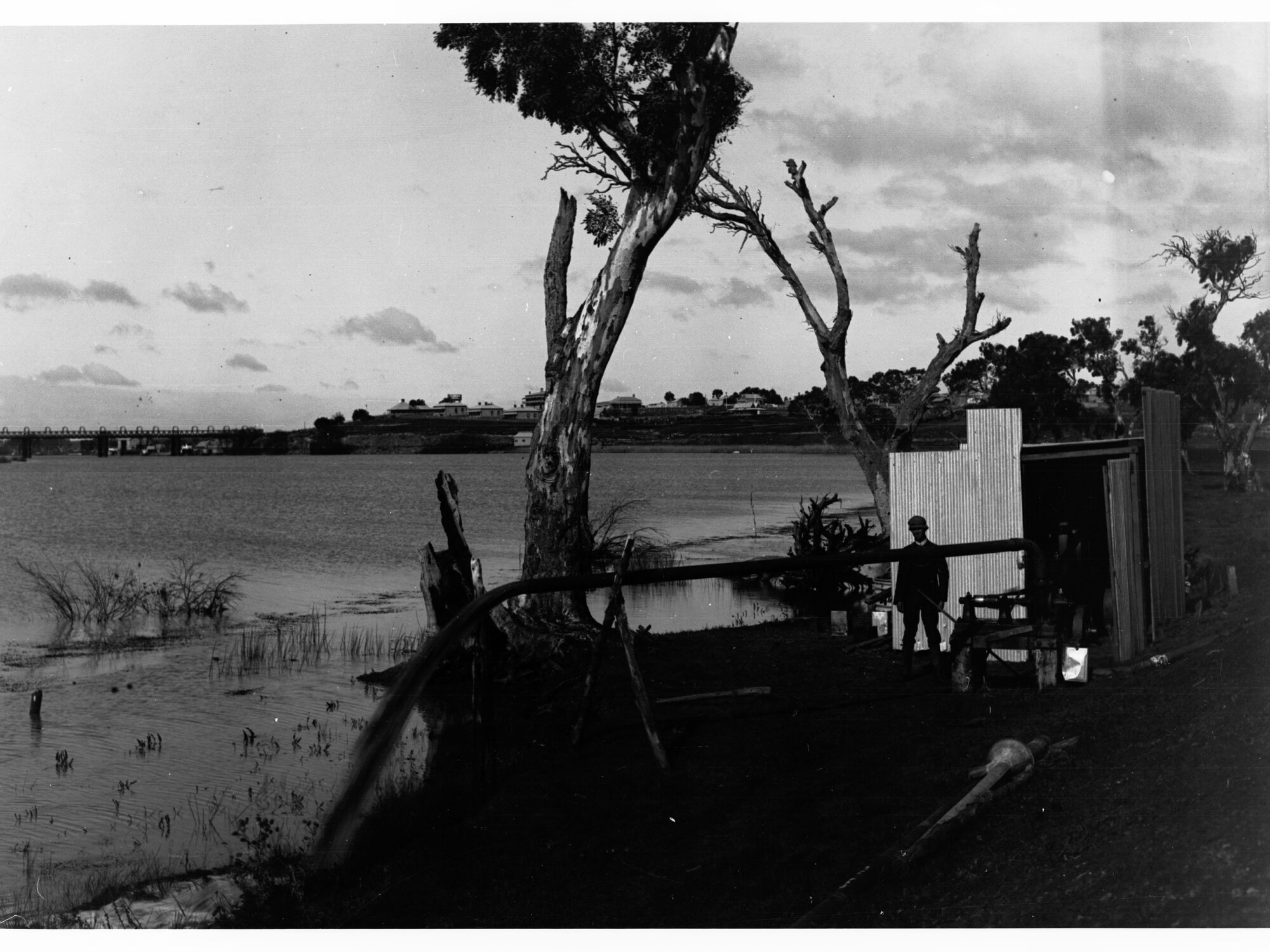 Pumping Plant at Murray River Murray Bridge