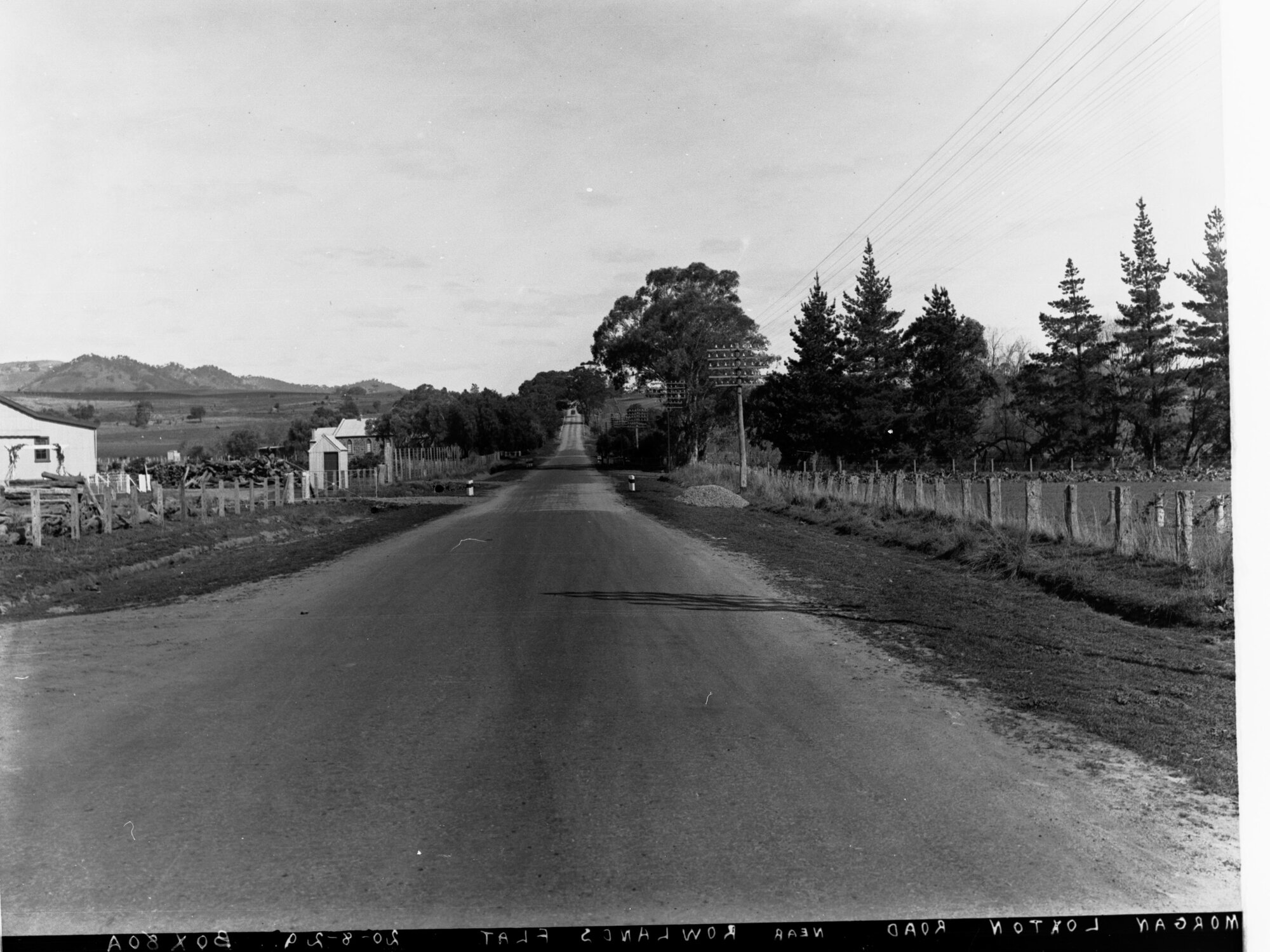 Morgan Loxton Road Near Rowlands Flat