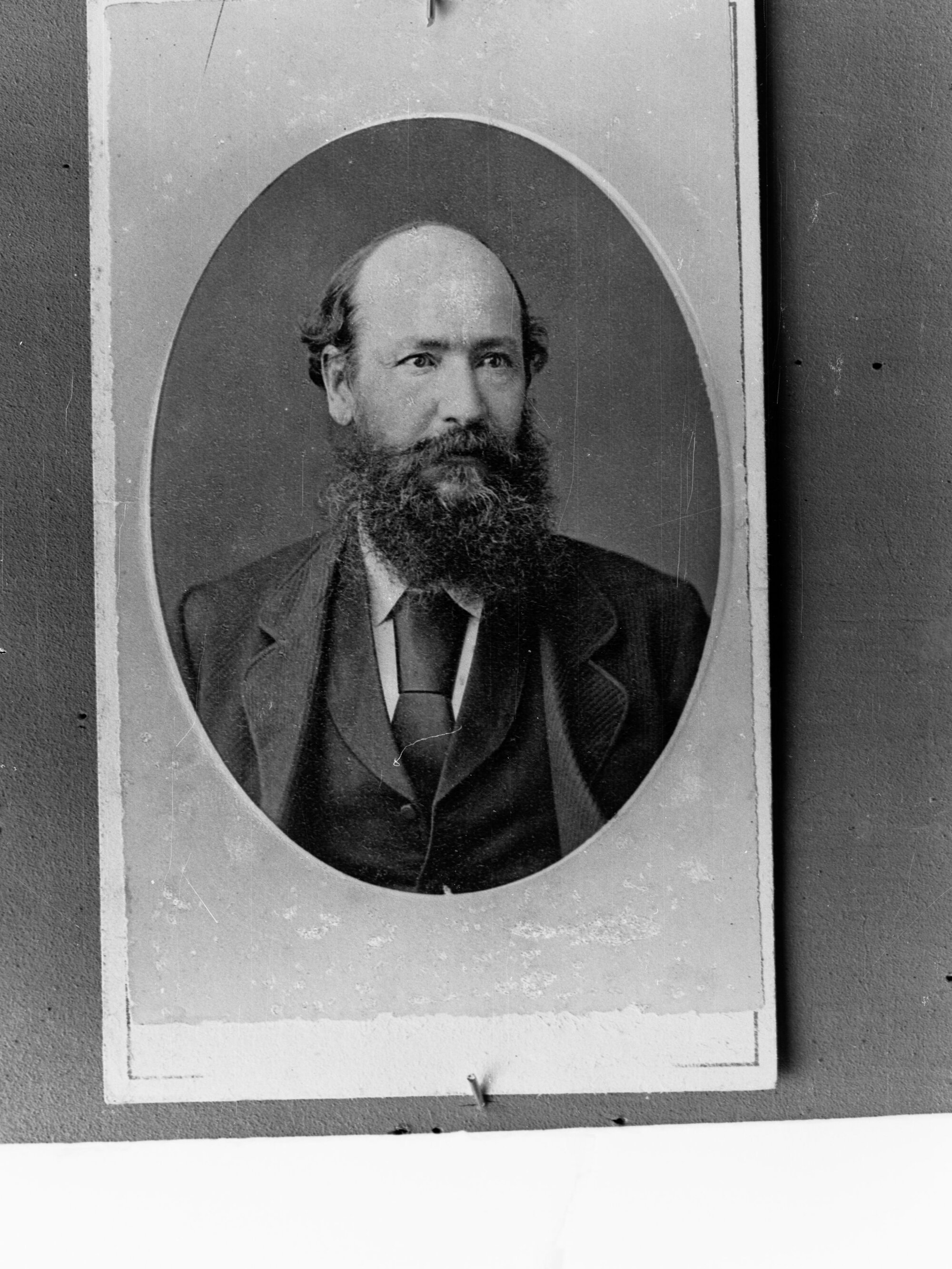 Portrait of unidentified man