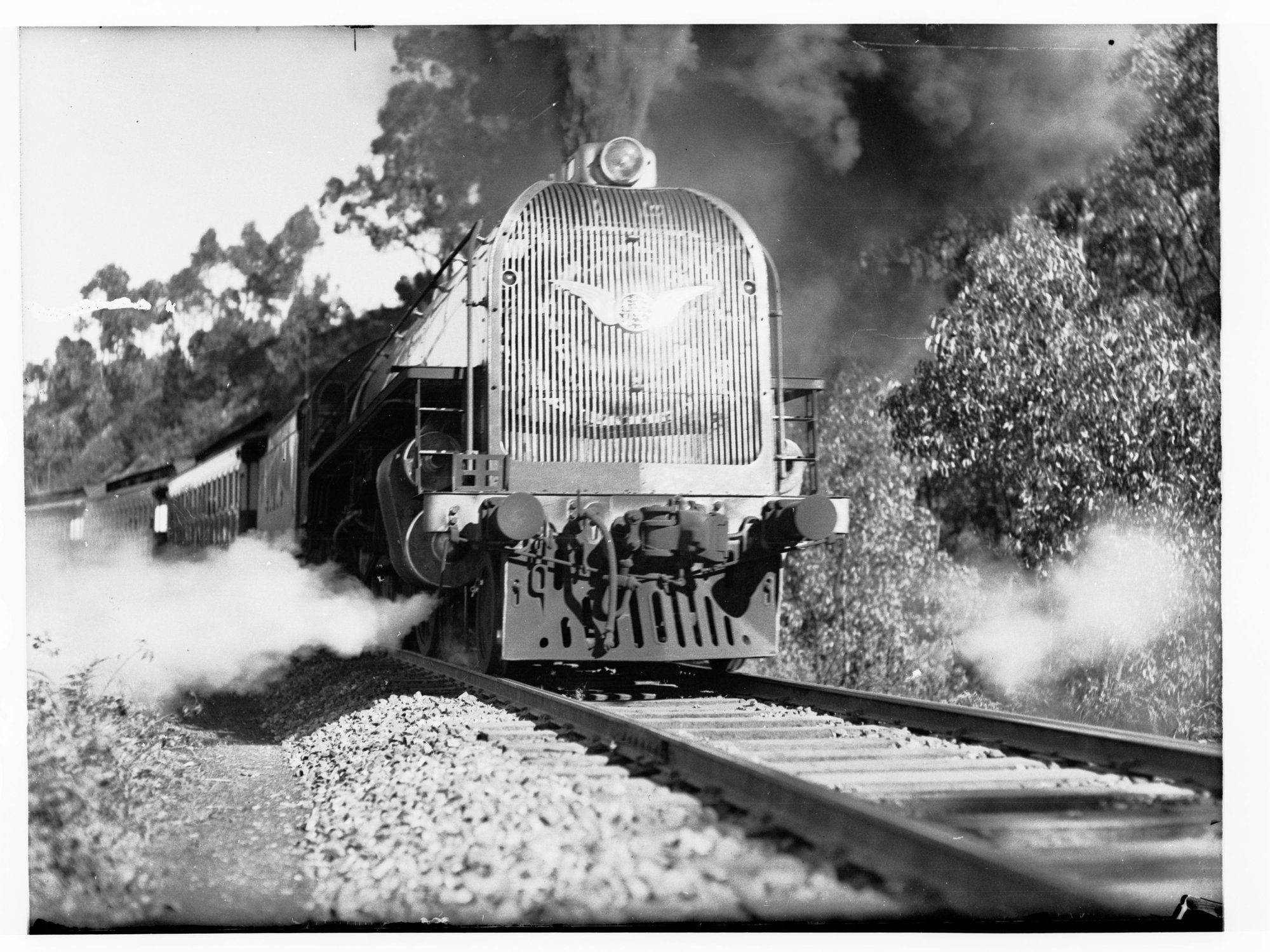South Australia's Centenary Train in the Adelaide Hills