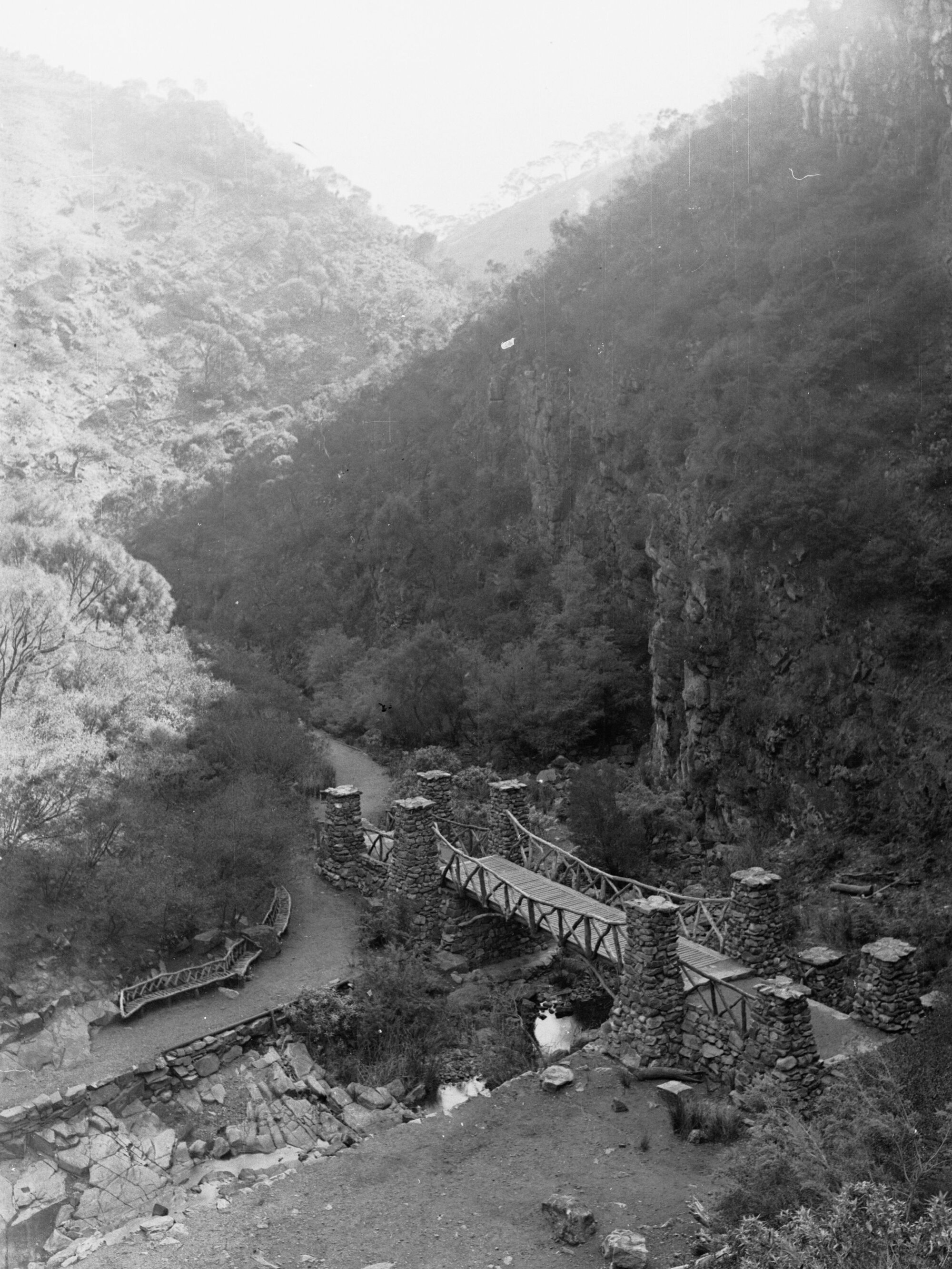 Bridge at Morialta Falls