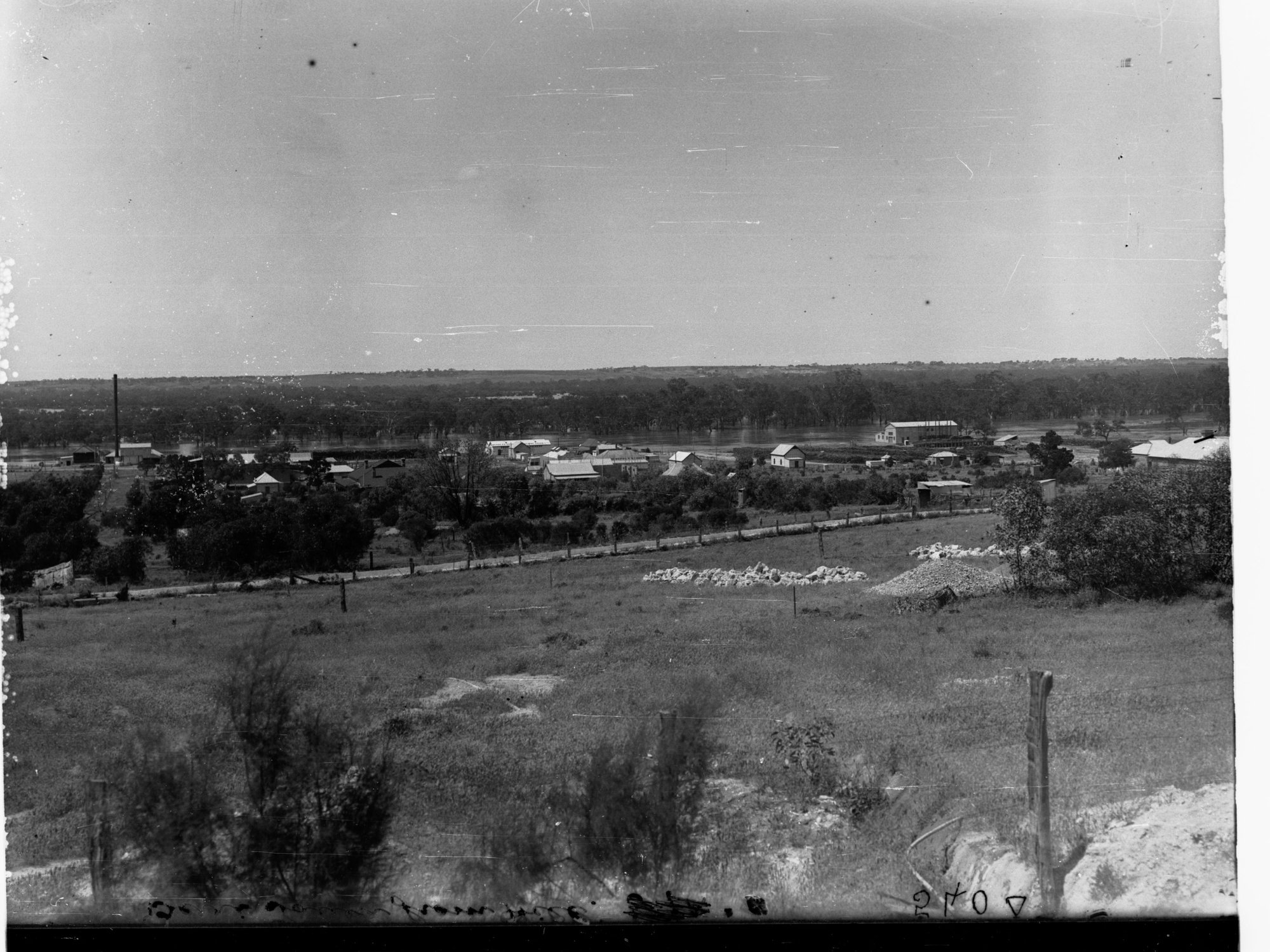 Town of  Berri From Hill