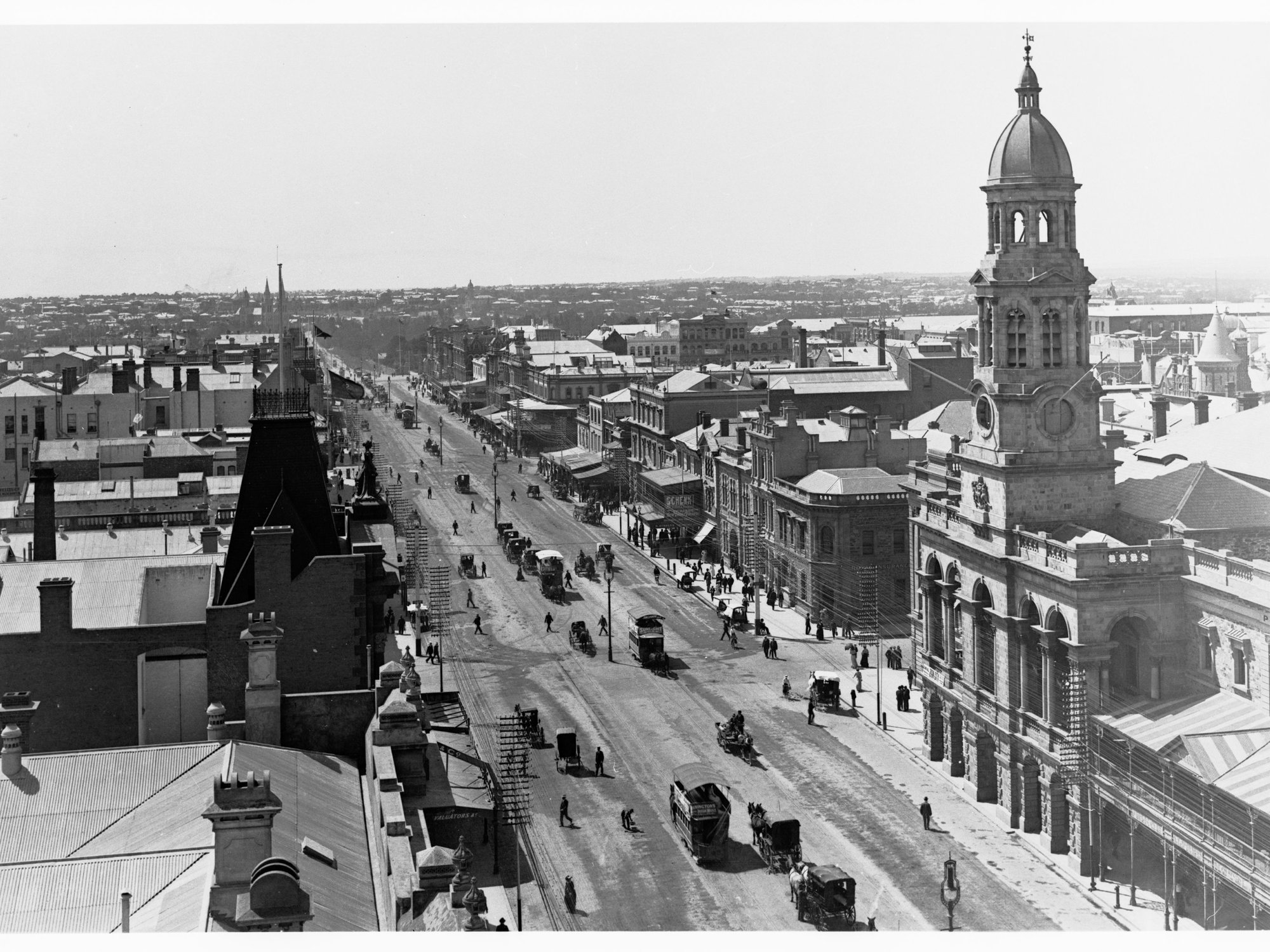 King William Street taken from General Post Office looking North