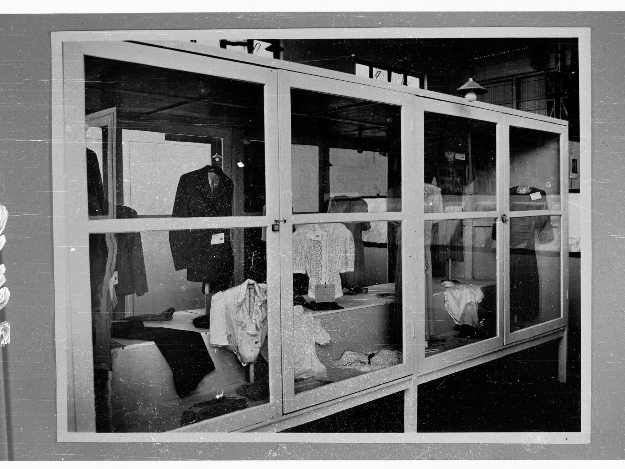 Education Dept. - display of clothing