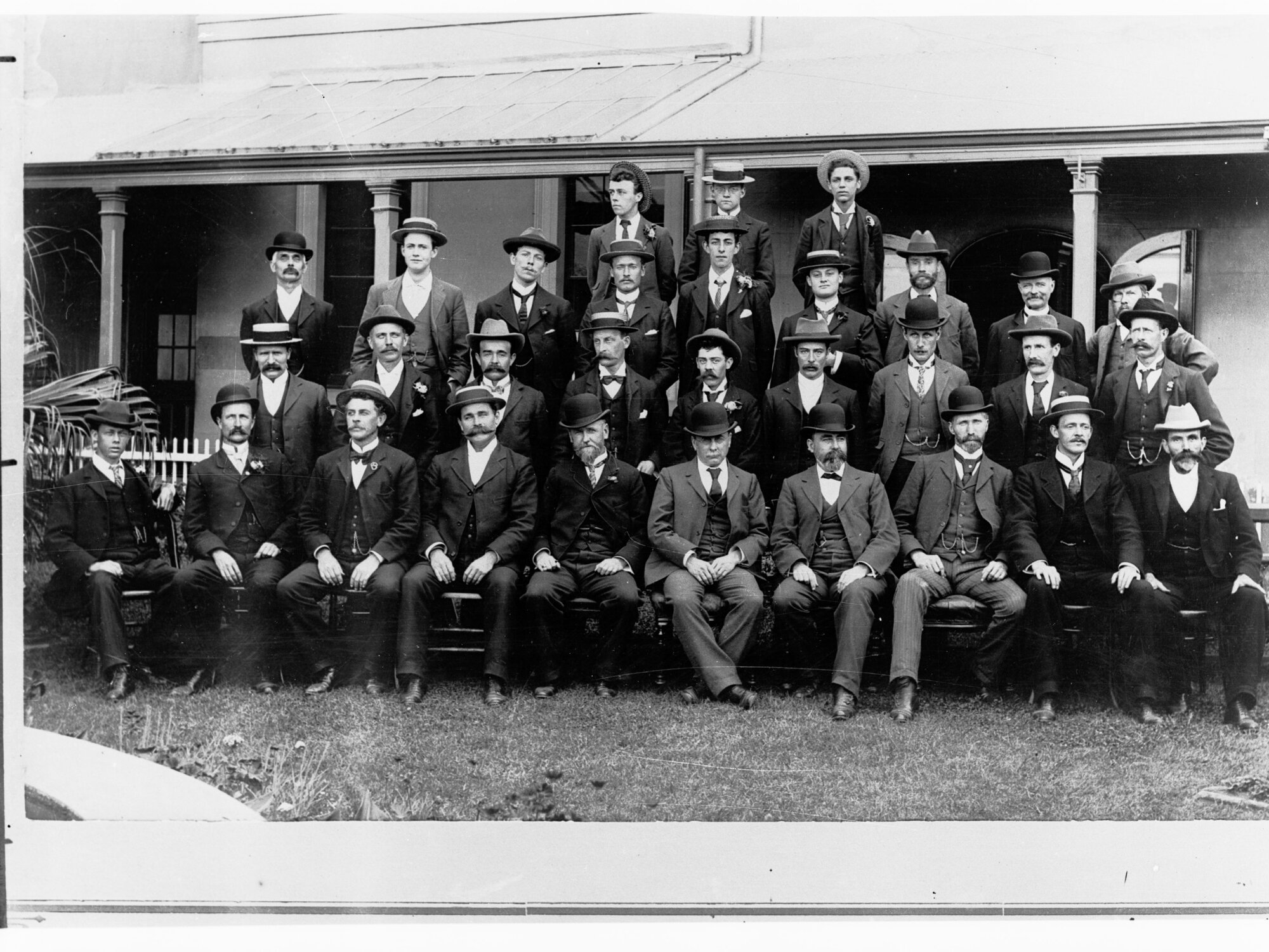 Group of unidentified gentlemen