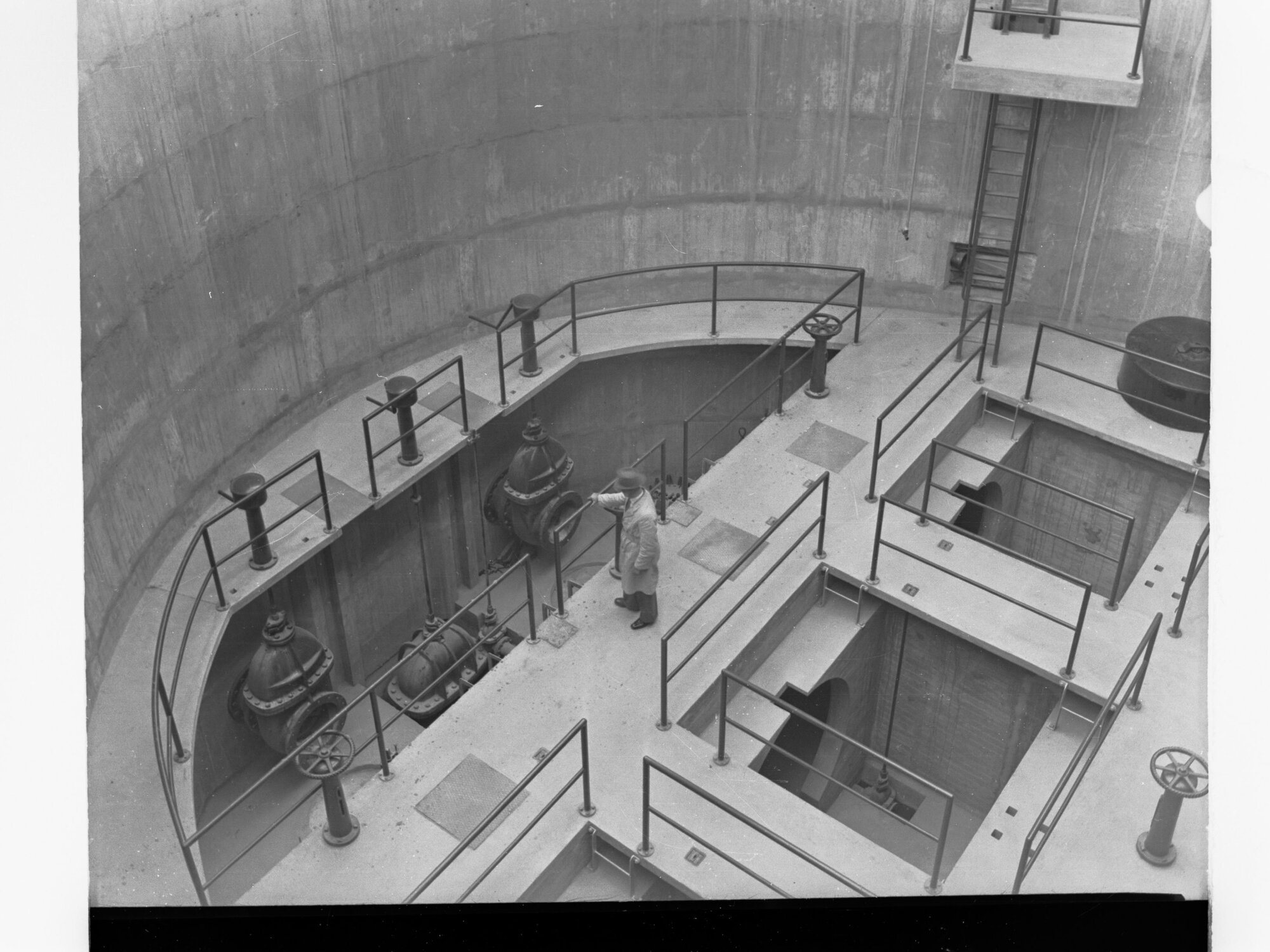 Interior of Morgan Pumping Station