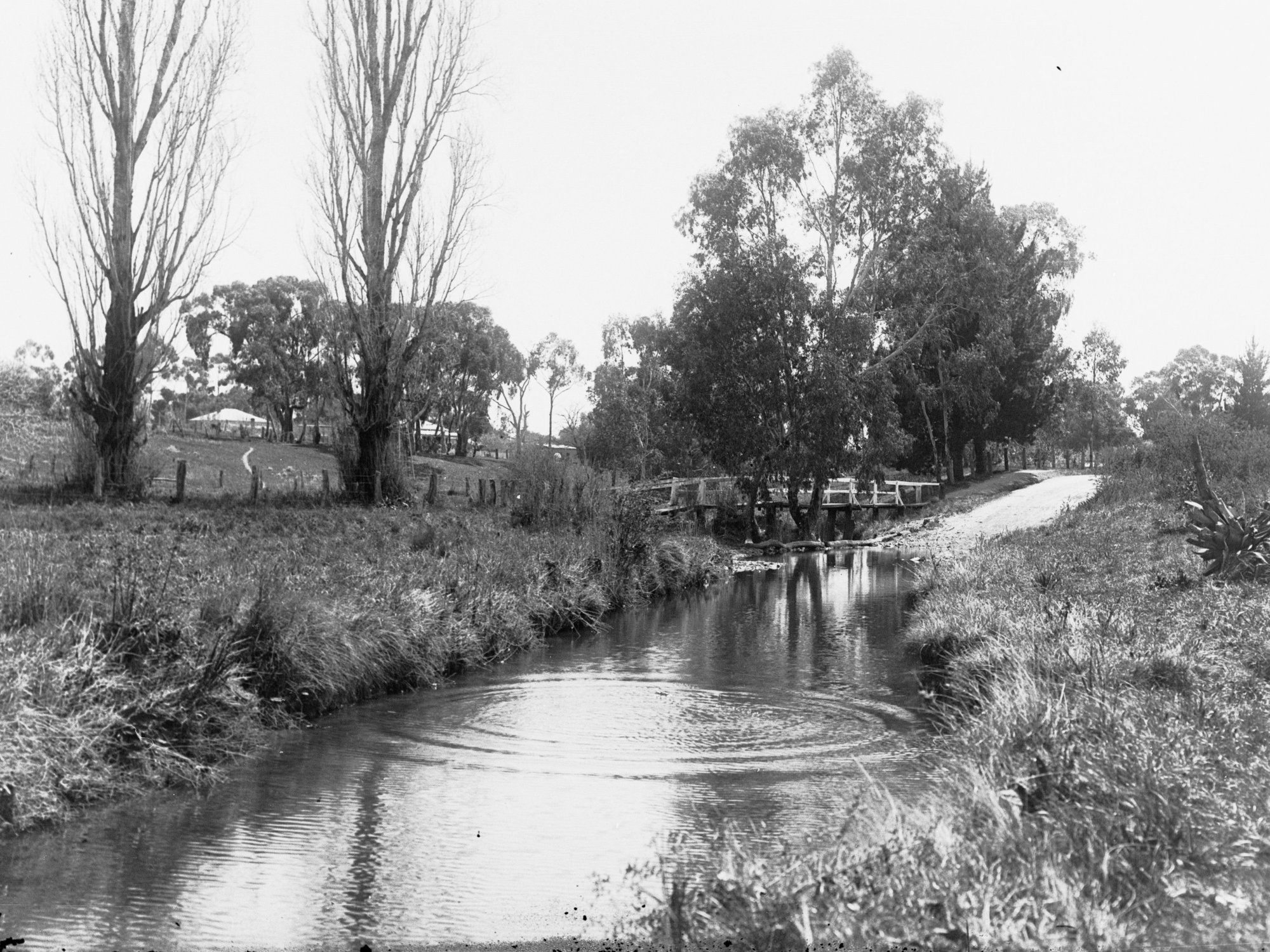 River and Bridge at Clare