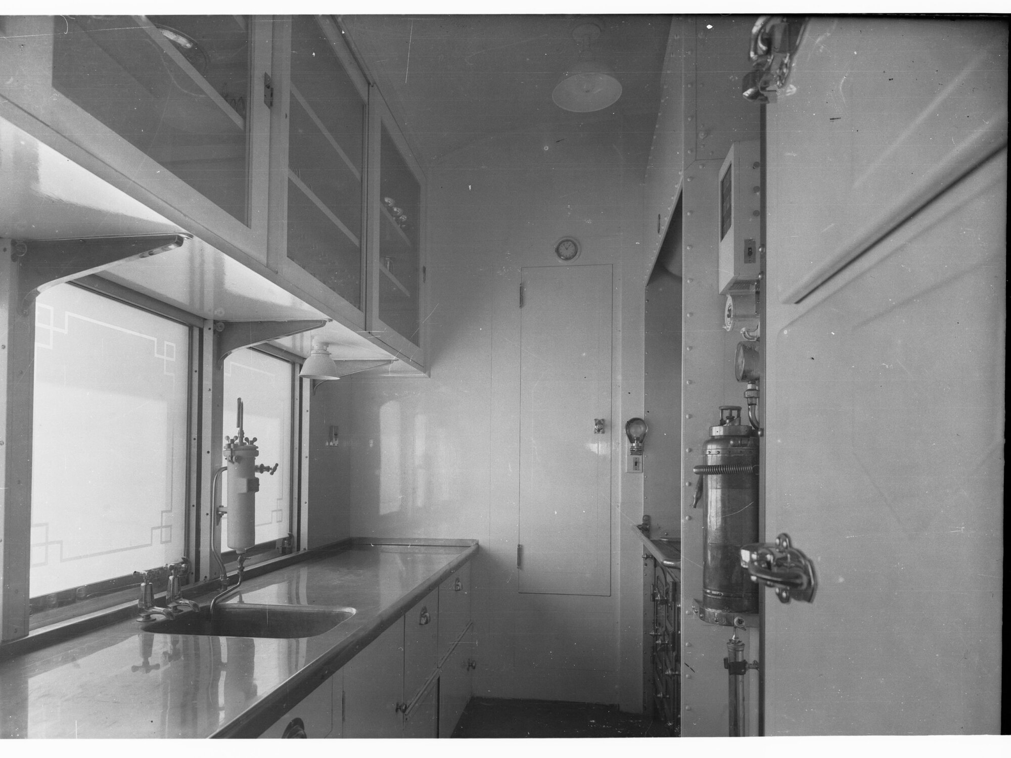 Kitchen in Railway Commissioners Carriage