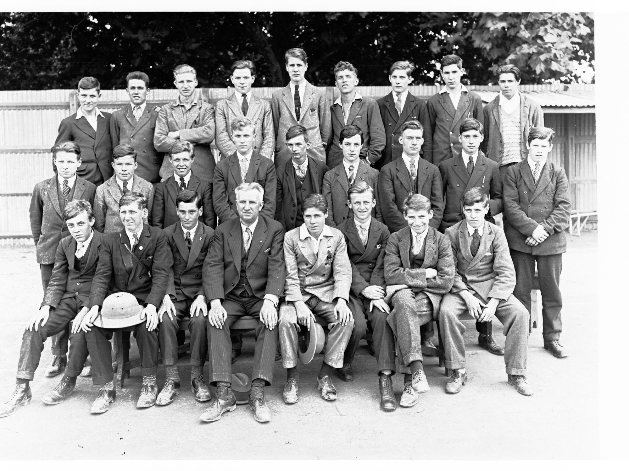 Group of Migrant Boys 