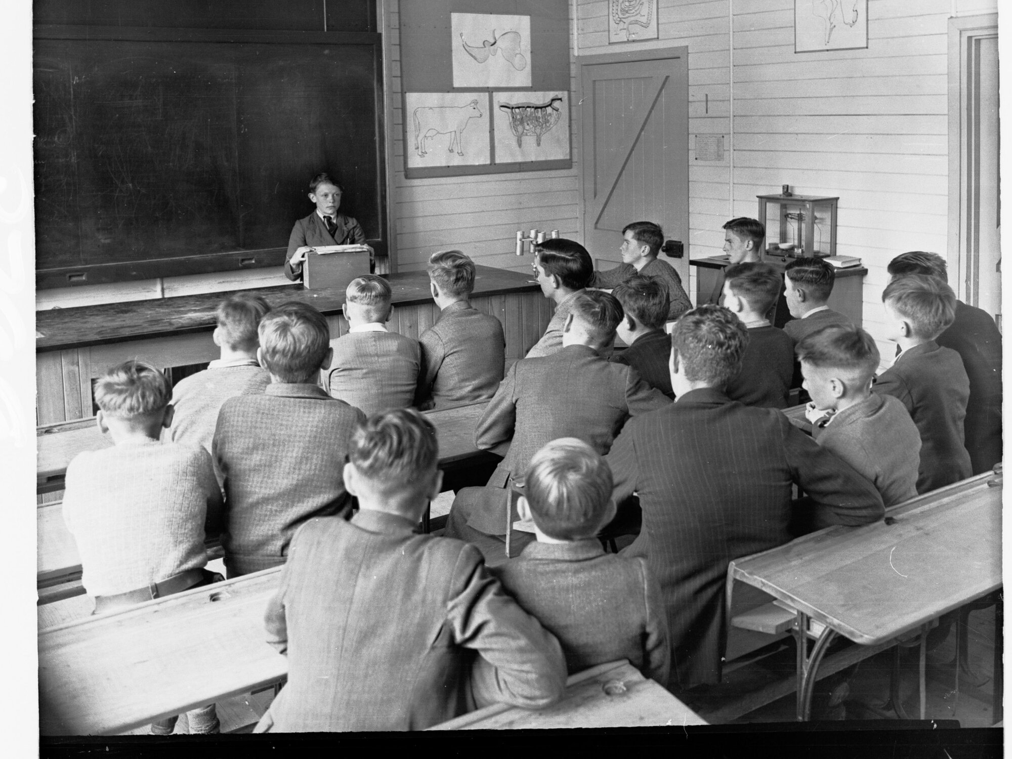 Oakbank Area School Boys in Lesson