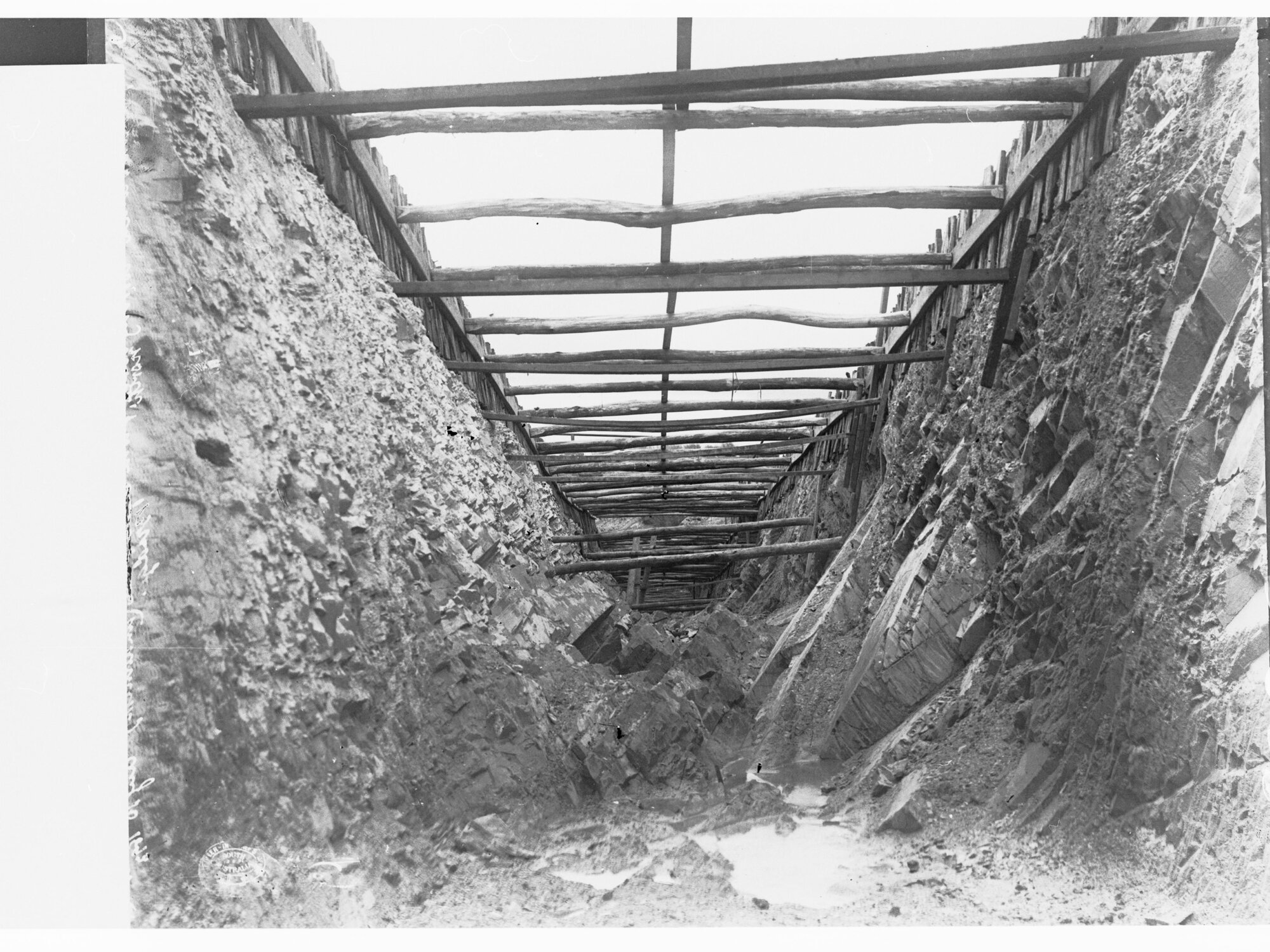 Happy Valley Waterworks - outlet of the inlet tunnel